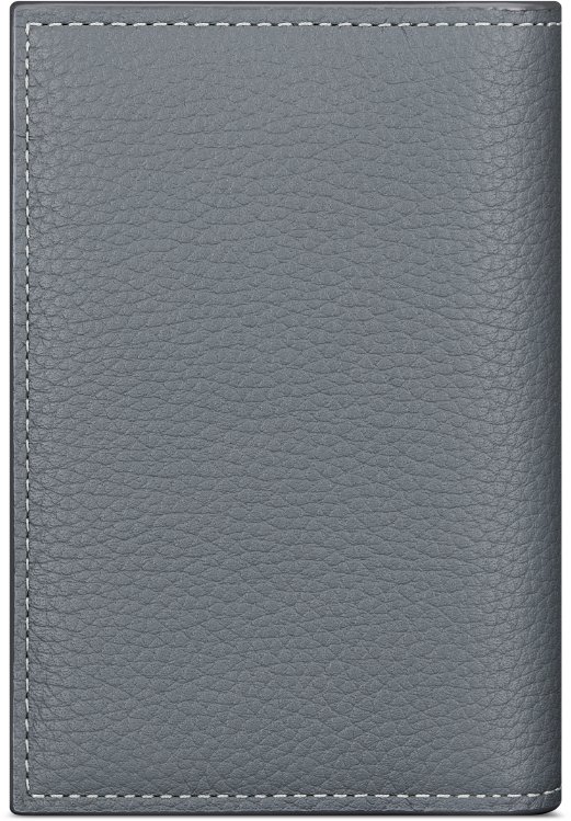 CD Icon Vertical Bifold Card Holder Back view