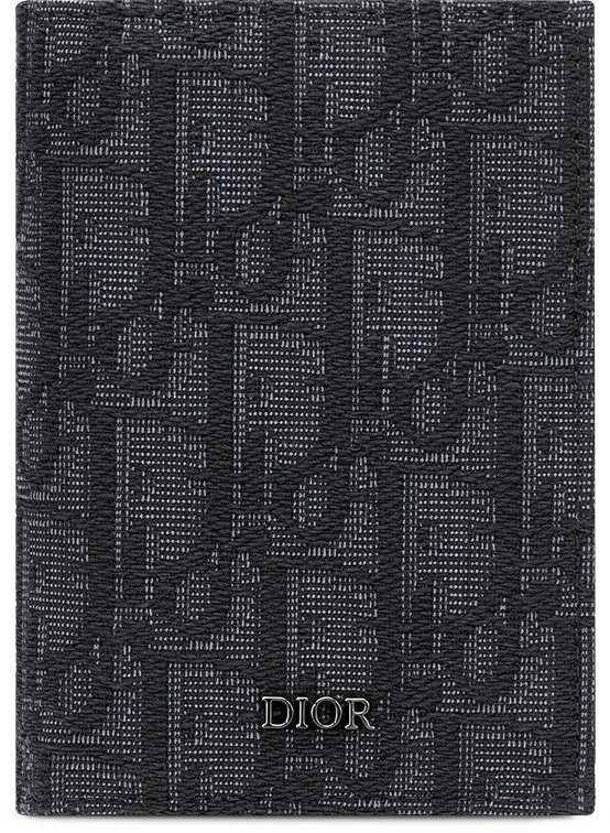 디올 수직 이중 카드 홀더 2ESCH138YSE_H03E