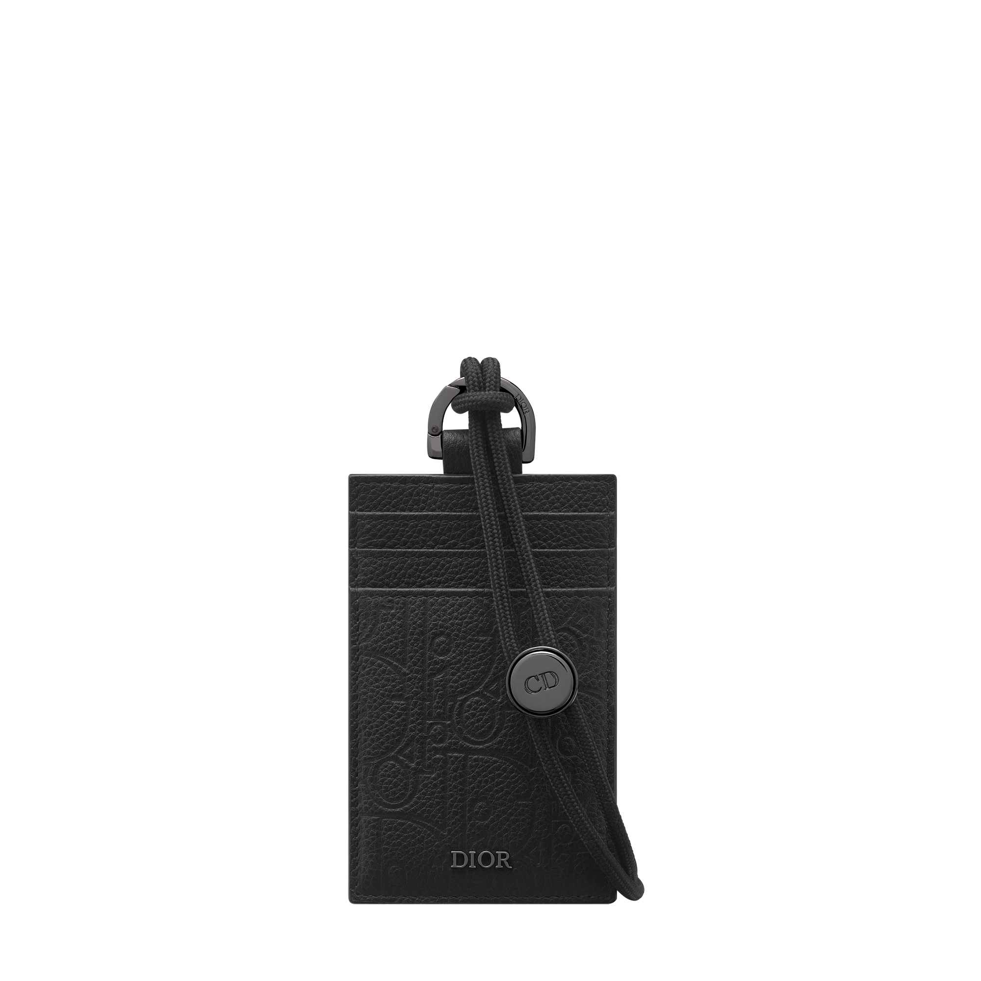Card Holder Black Dior Gravity Leather | DIOR