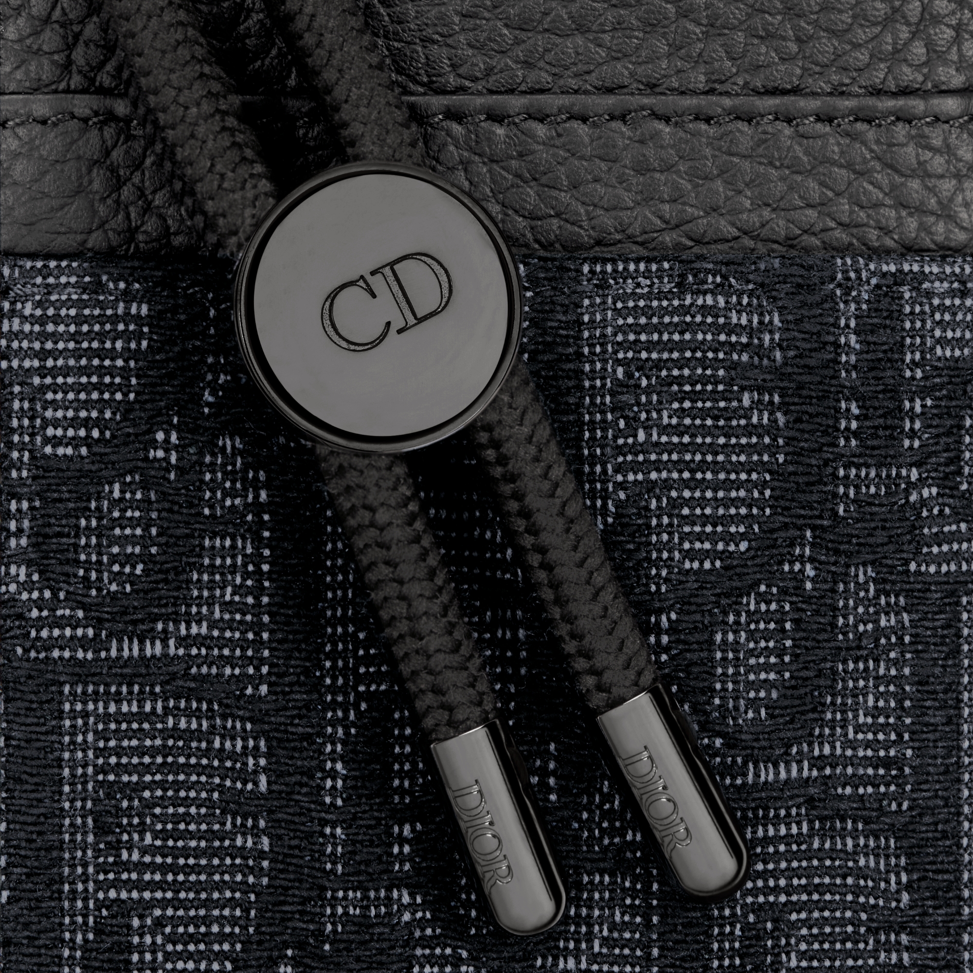 Vertical Card Holder Black Dior Oblique Jacquard E09