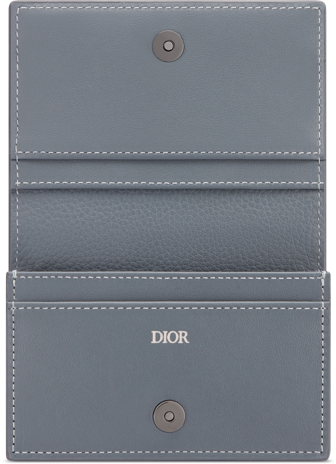 DIOR | CD Icon ビジネスカードホルダー グレインドカーフスキン