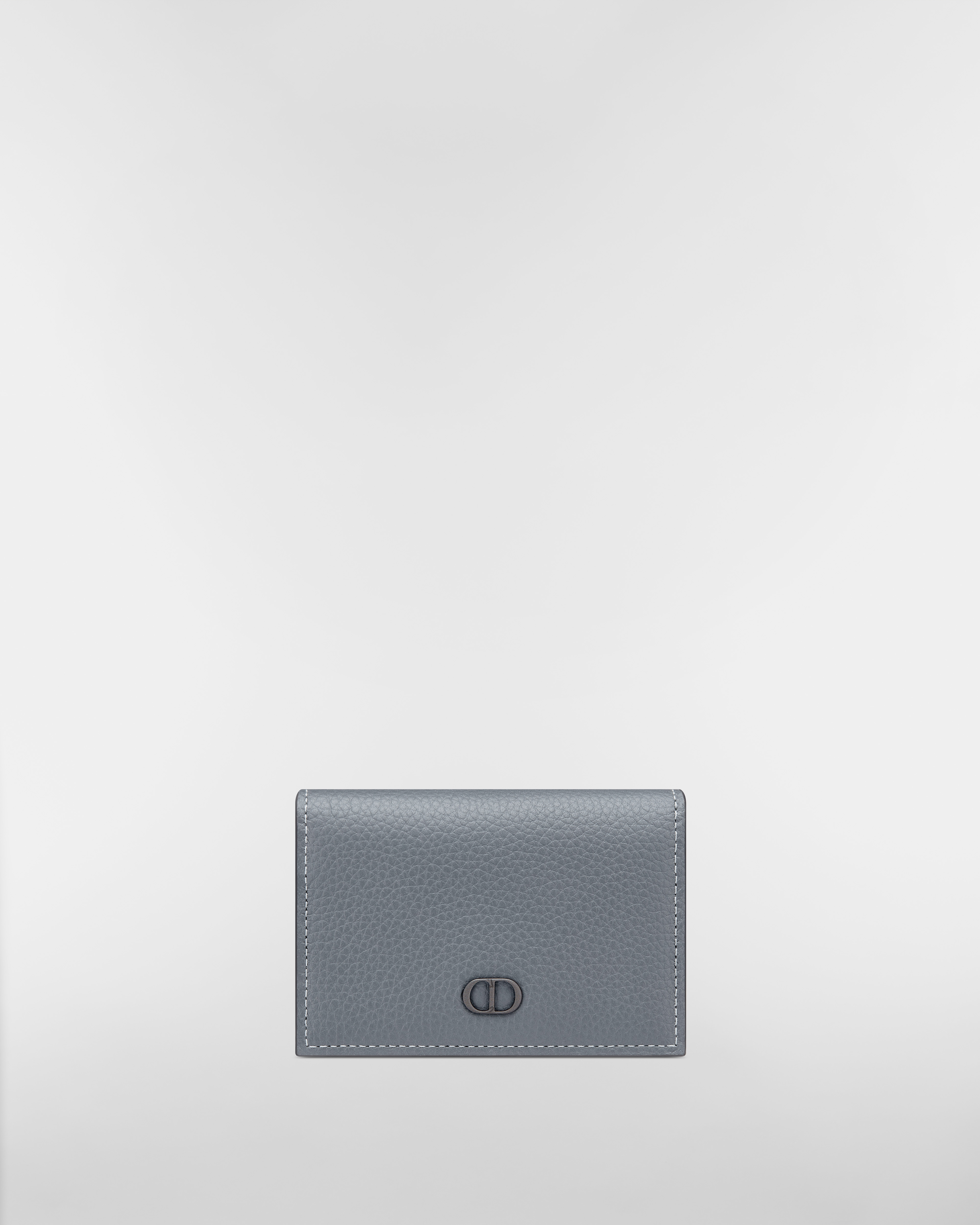 CD Icon 卡片套 深灰色顆粒小牛皮 E01