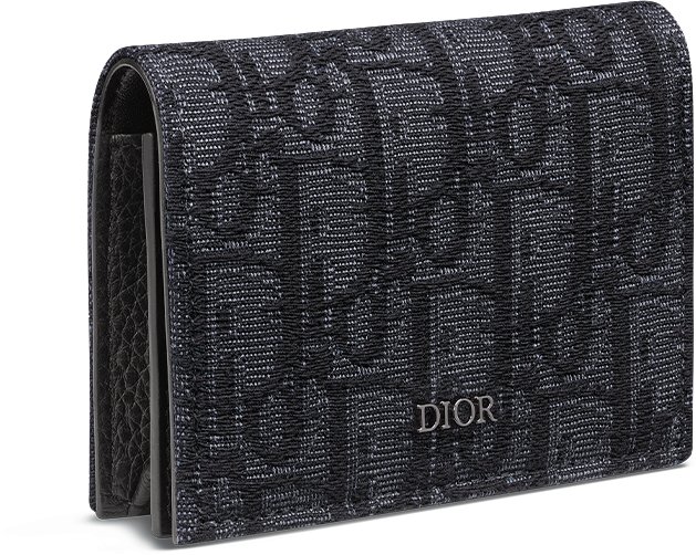 Business Card Holder Three quarter closed view