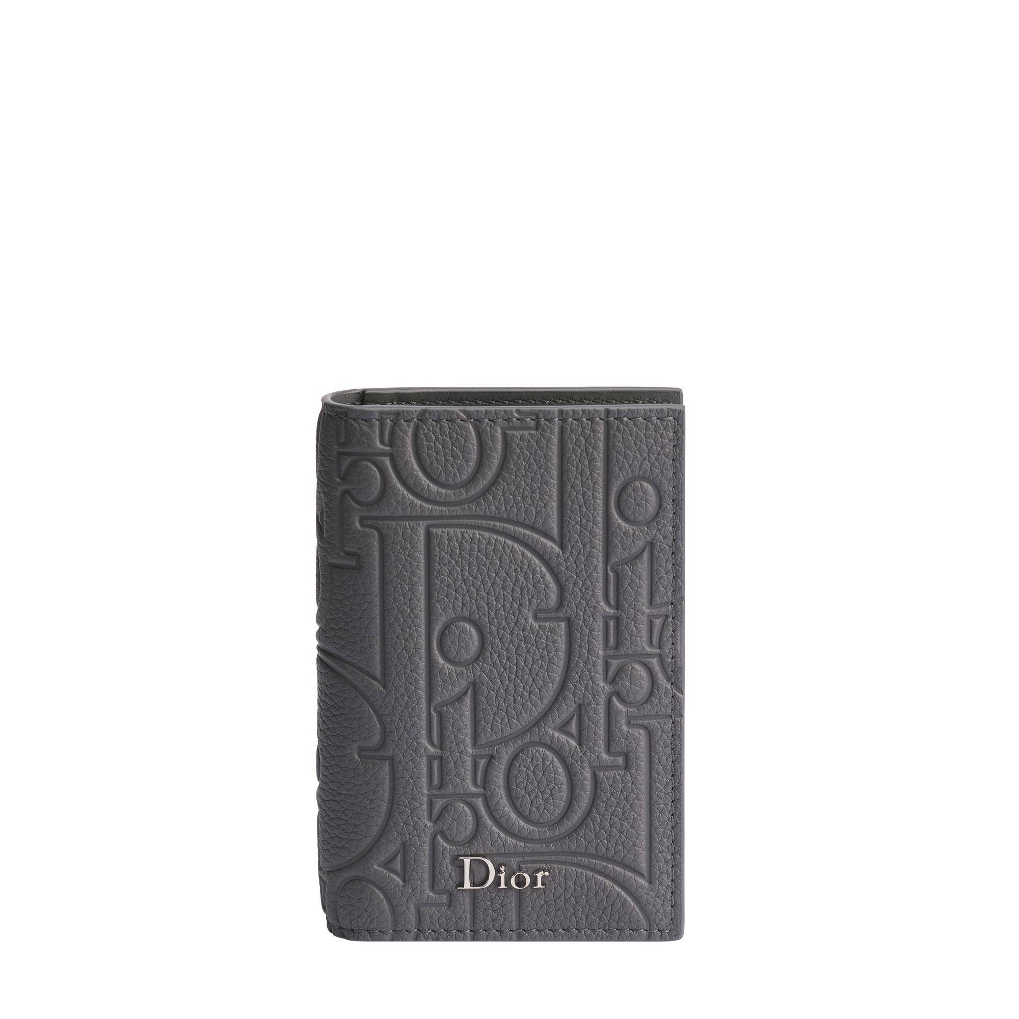 2つ折りカードホルダー ディオール グラビティ グレインレザー | DIOR JP
