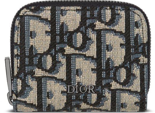 DIOR | 【日本限定】ジップコインケース スモール ディオール オブリーク ジャカード