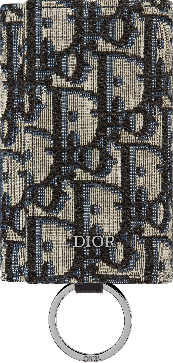 DIOR | キーケース ディオール オブリーク ジャカード