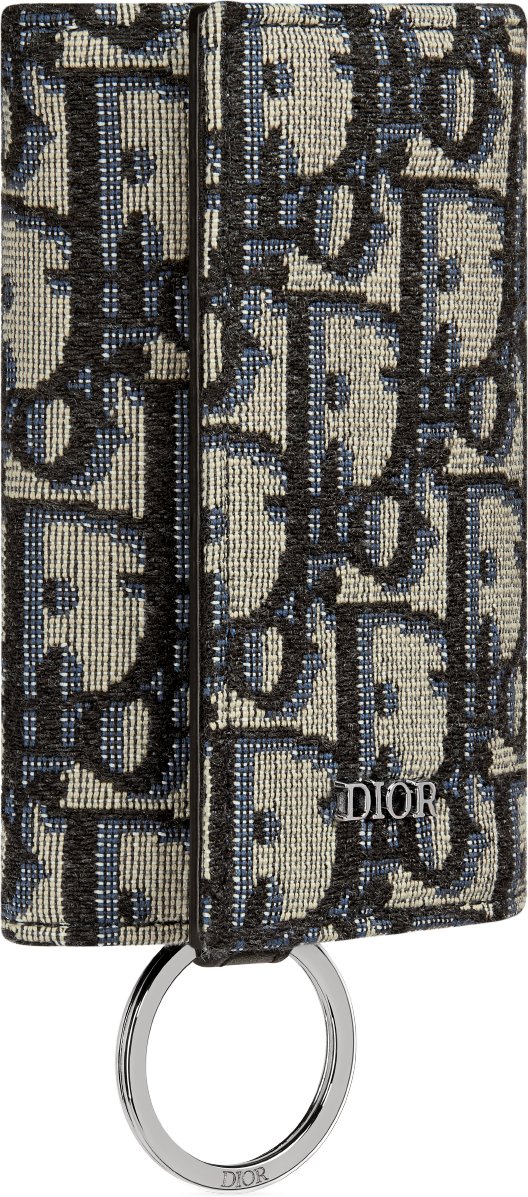 DIOR | キーケース ディオール オブリーク ジャカード