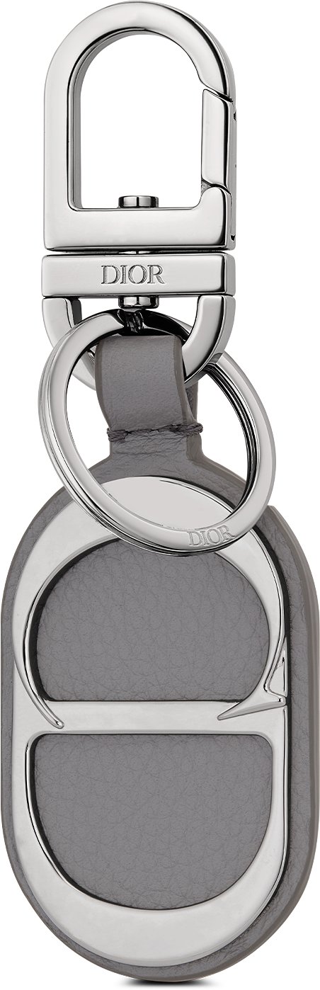 Dior - ChristianDior クリスチャンディオール キーホルダー キーリング チャーム レディース シルバー系×ホワイト系  DF6420の通販 by pleasureラクマ店｜ディオールならラクマ