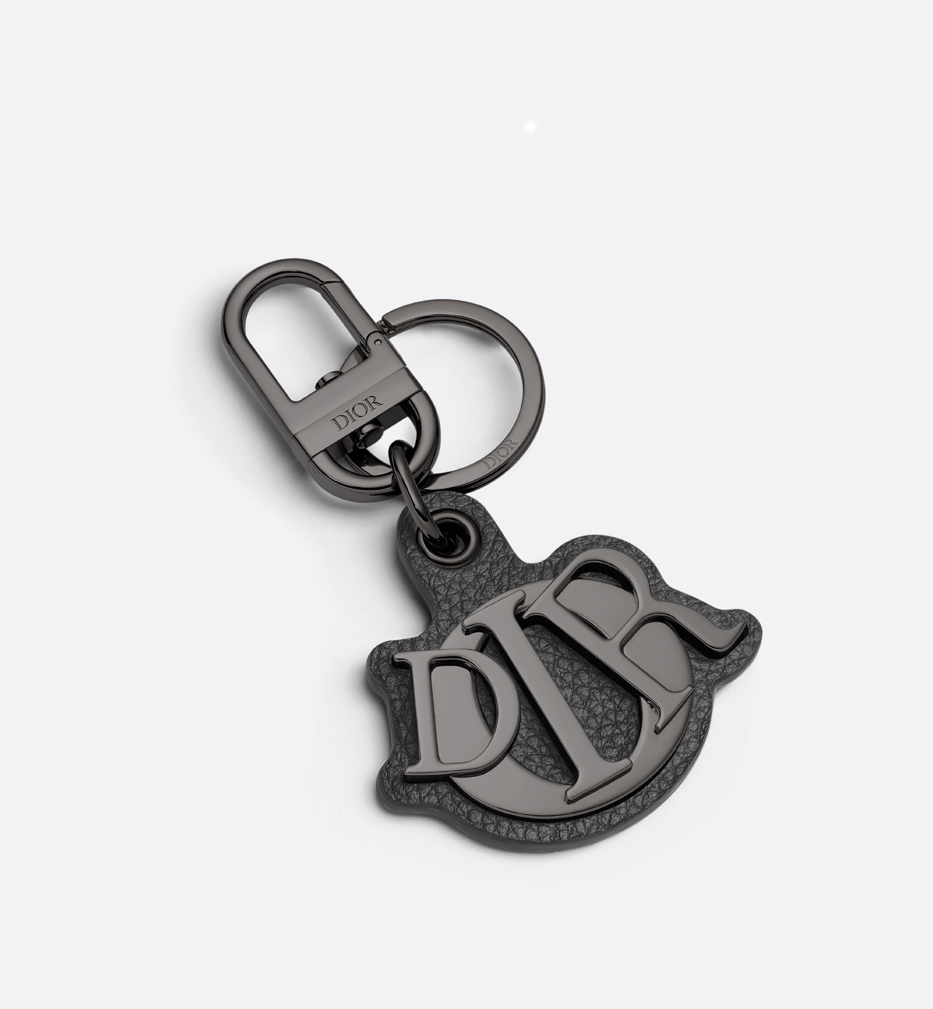 DIOR | Dior Charm キーホルダー グレインドカーフスキン & 真鍮 DIOR | Dior Charm キーホルダー グレインドカーフスキン & 真鍮