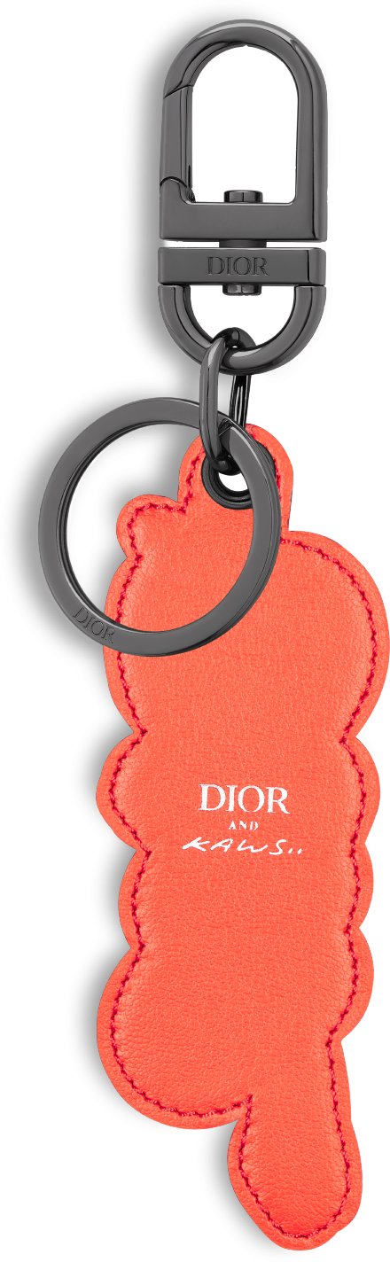 DIOR AND KAWS Key Ring Back view