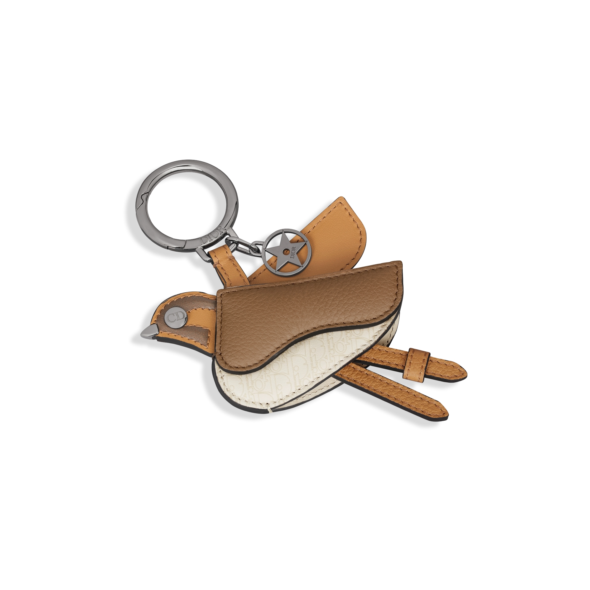 Dior ディオール ミュール 南京錠 鍵 チャーム トロッター 茶色 35.5 Dior ディオール ミュール 南京錠 鍵 チャーム トロッター 茶色 35.5