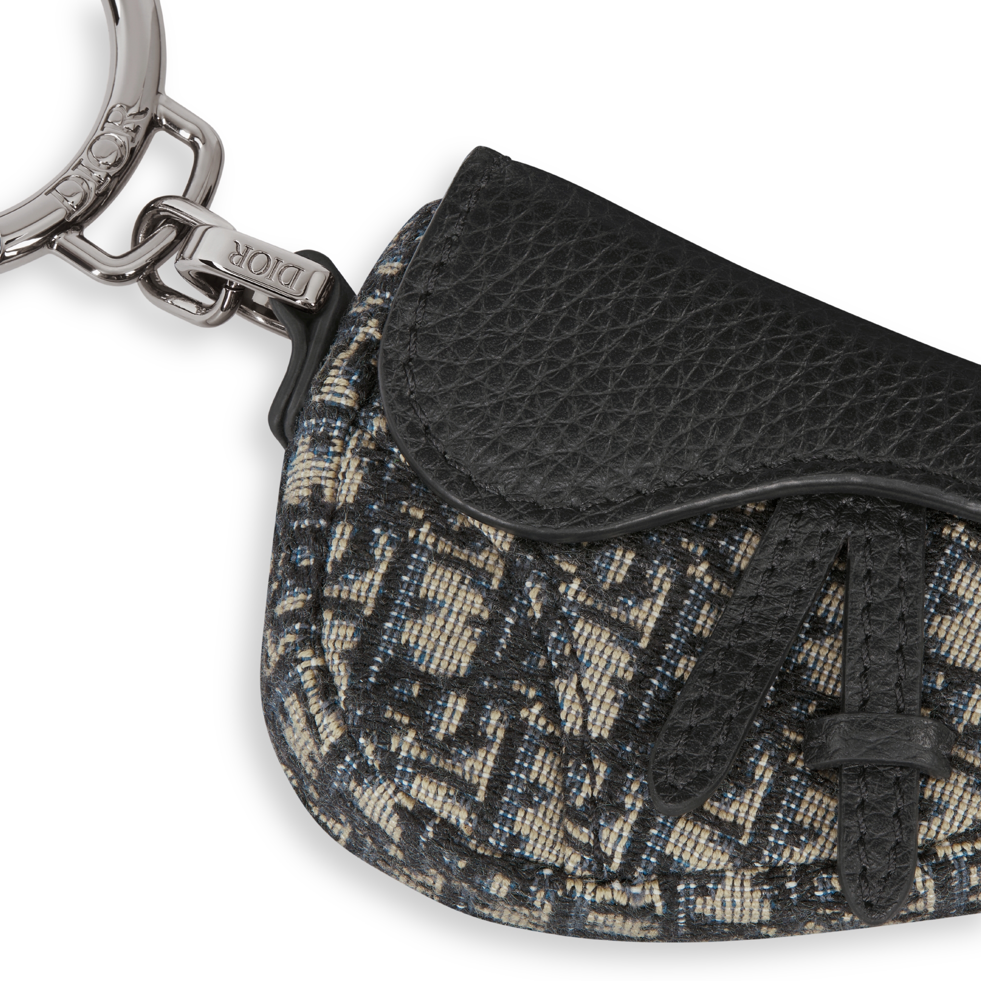 DIOR | Saddle キーホルダー マイクロ ディオール オブリーク ジャ