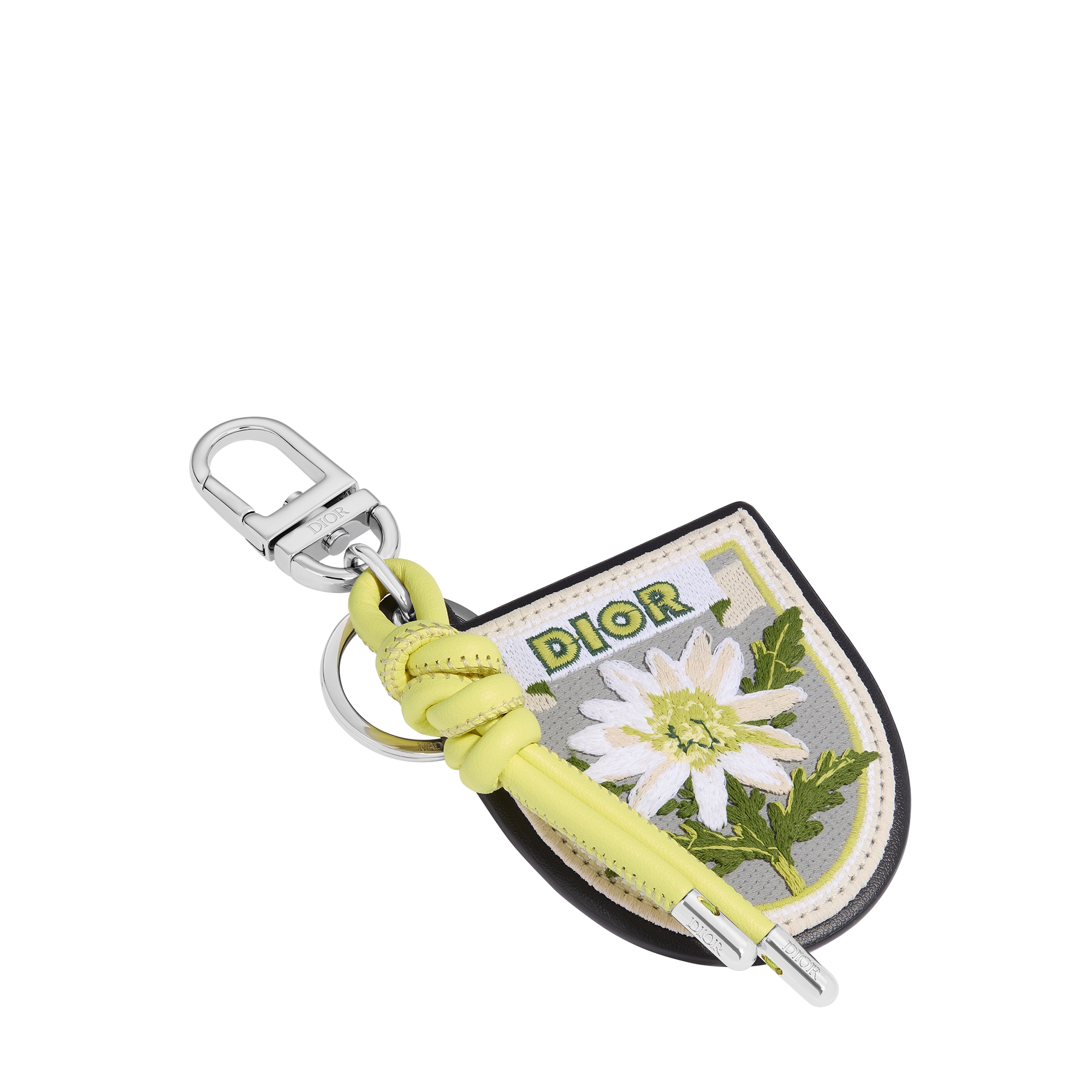 Christian Dior ディオール デニム トロッター キーホルダー DIOR