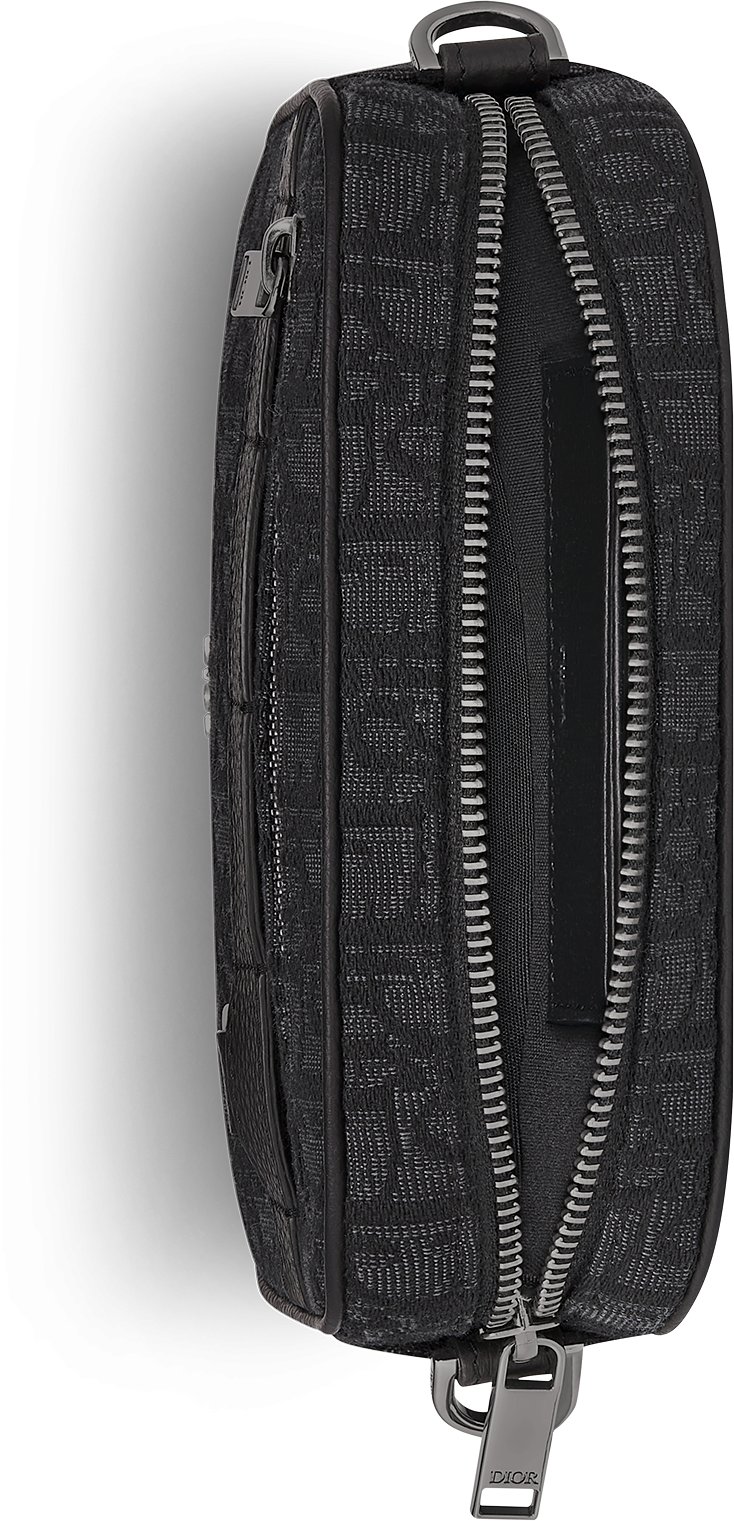 디올 스트랩이 달린 미니 사파리 백 2ESWS011YKY_H03E