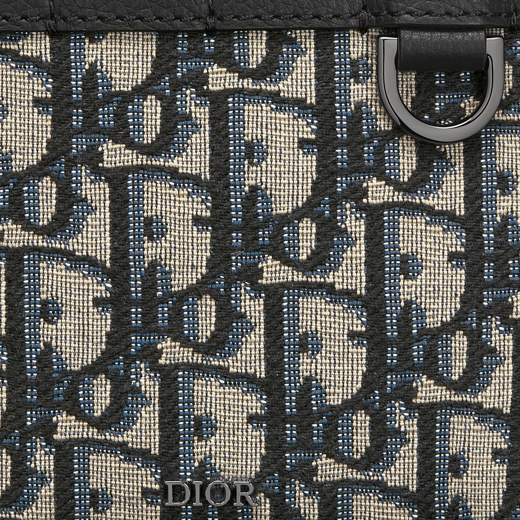 Safari ノースサウス ミニトートバッグ ディオール オブリーク ジャカード & グレインドカーフスキン E09