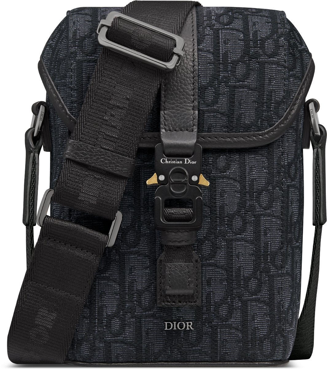 Borsa messenger mini verticale con pattina Dior Hit The Road aria_frontView
