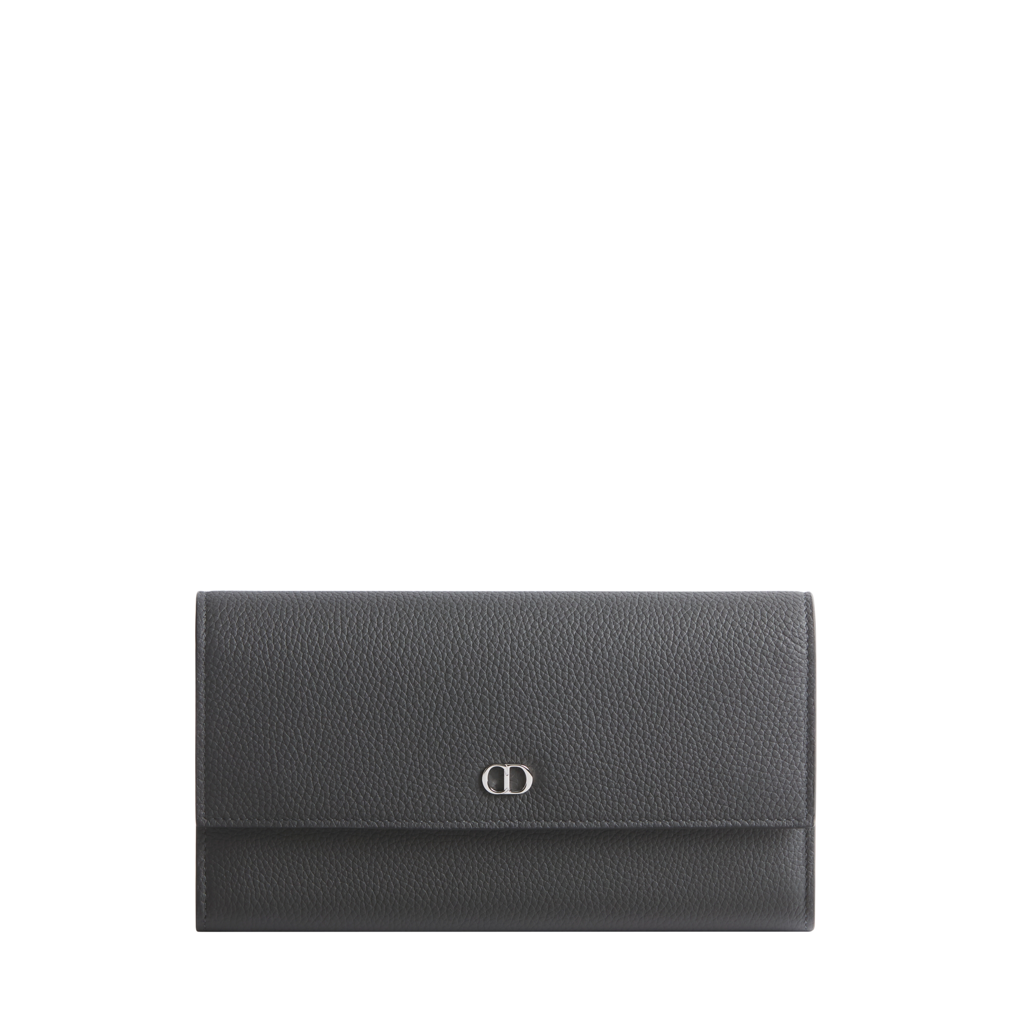 DIOR | CD Icon ロング フラップウォレット 33mm グレインドカーフスキン