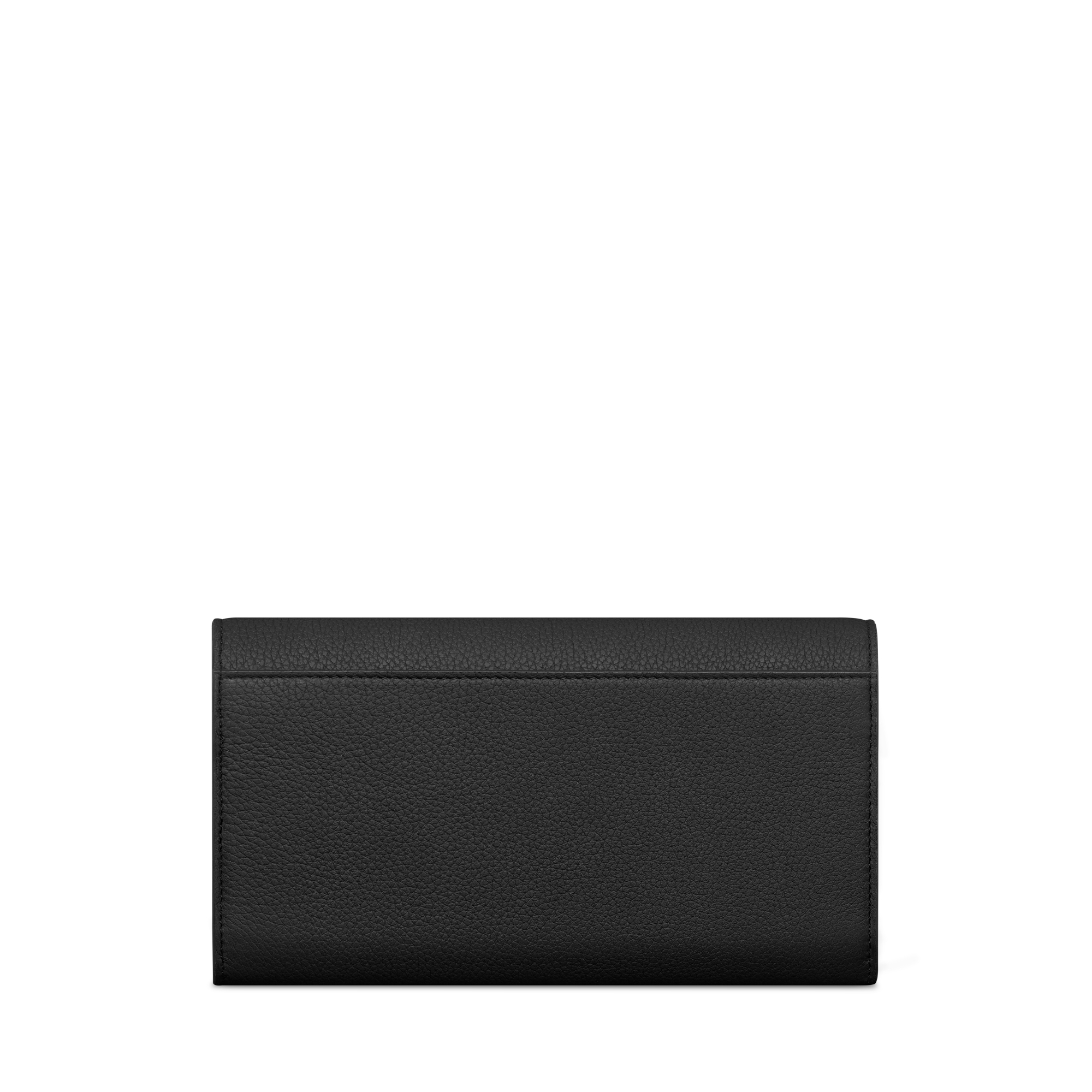 Dior Privé 長型翻蓋銀包 黑色 Dior Icons 小牛皮 E08