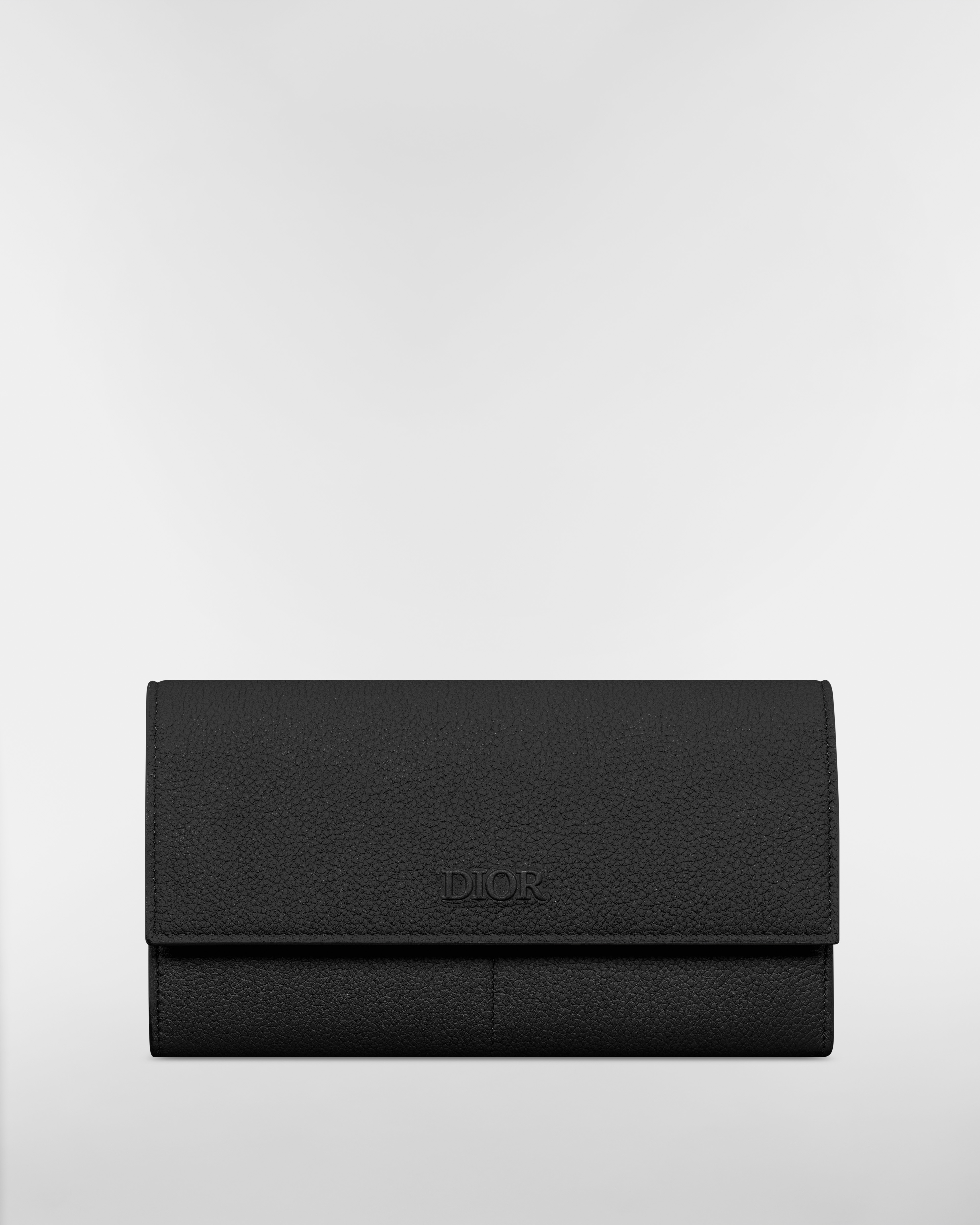 Dior Privé ロング フラップウォレット Dior Icons カーフスキン E01