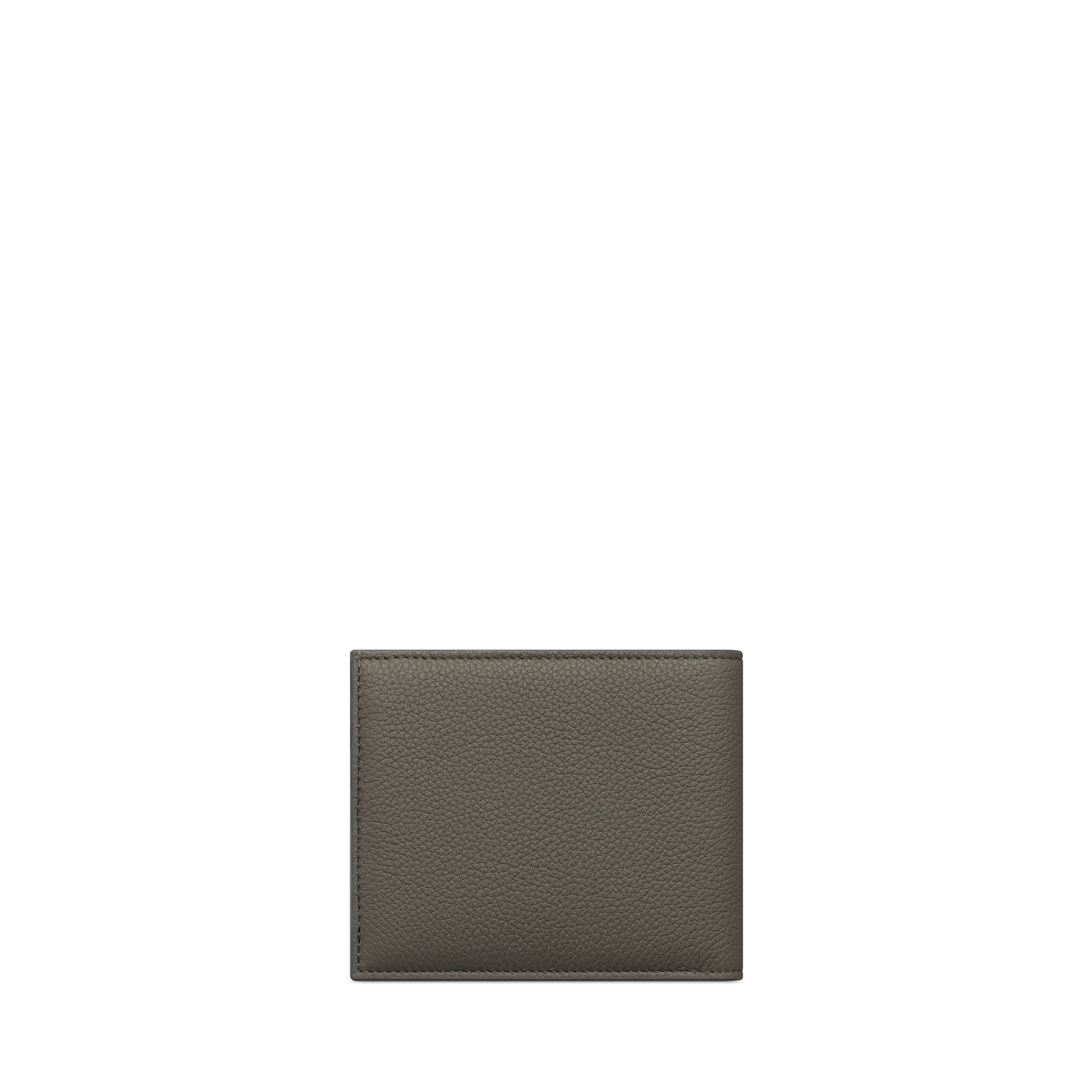 Dior Privé 兩摺型銀包 灰色 Dior Icons 小牛皮 E08