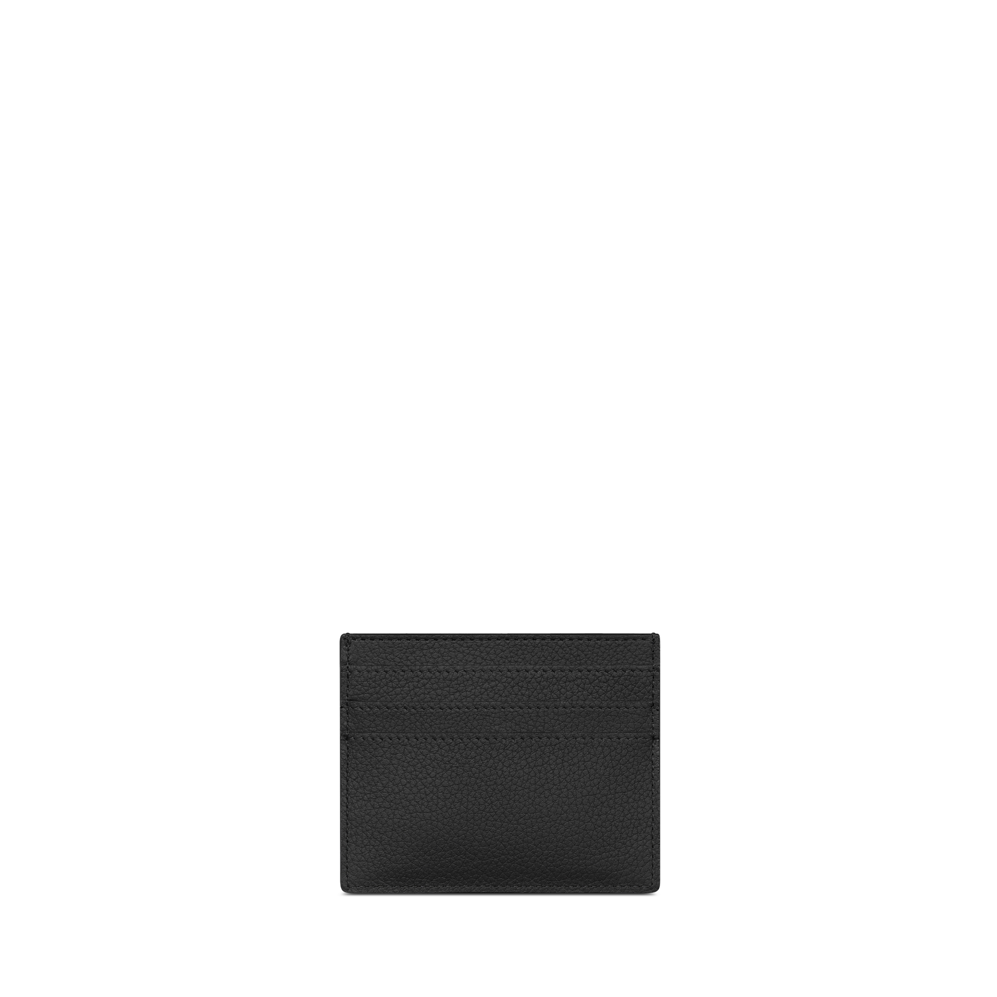 Tarjetero Dior Privé Piel de becerro Dior Icons negra E08