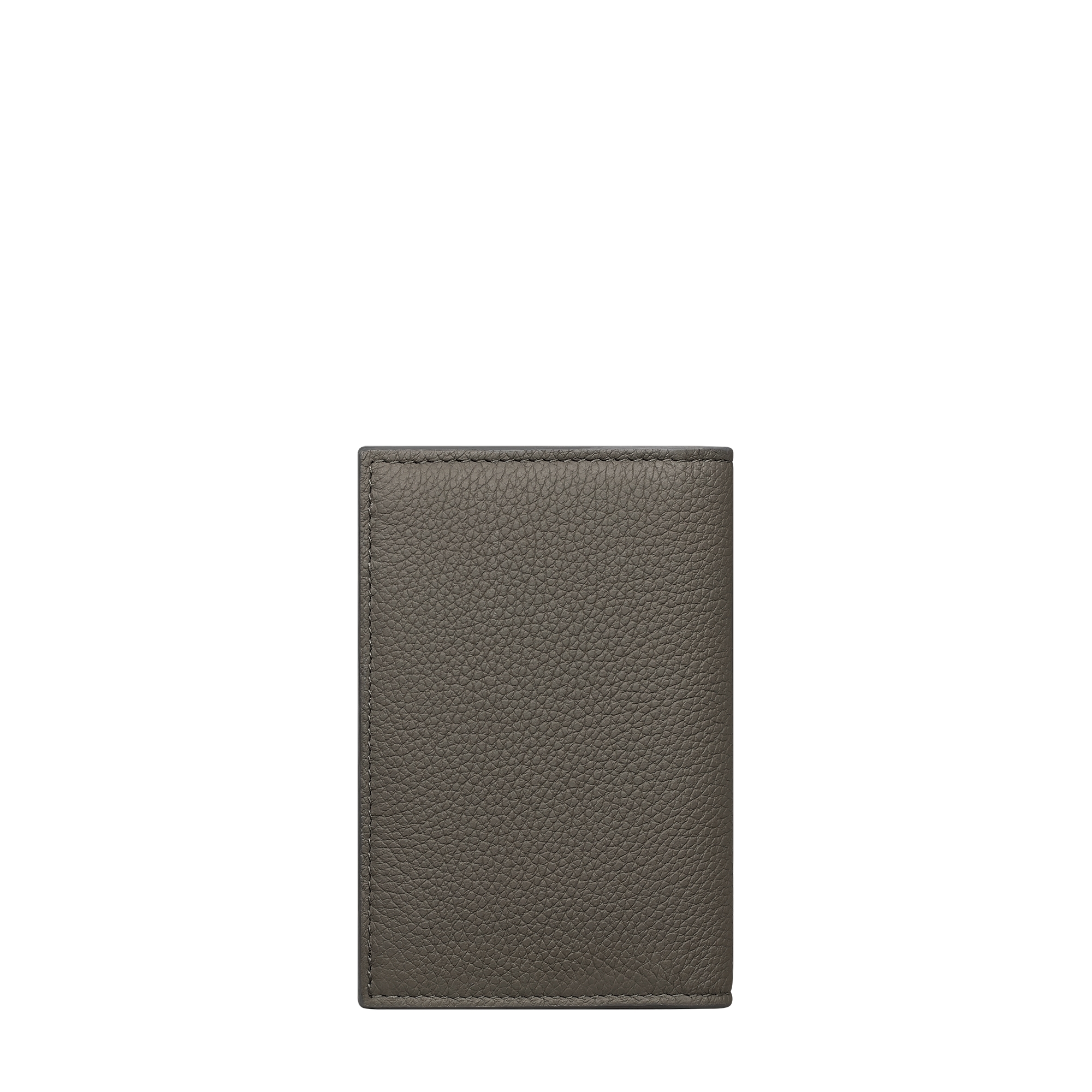 Dior Privé Vertical Bifold Card Holder Gray Dior Icons Calfskin E08