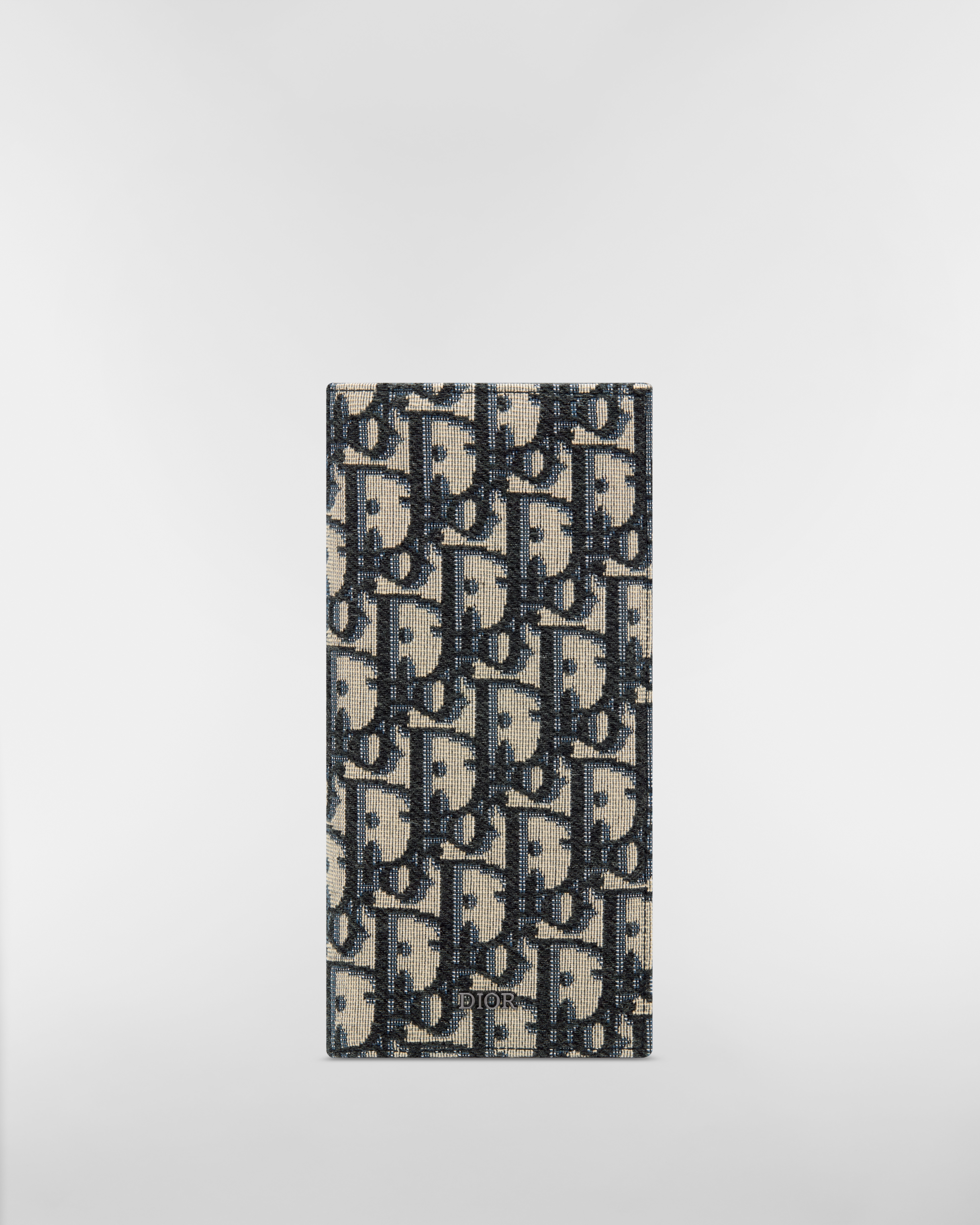 バーティカル ロングウォレット ディオール オブリーク ジャカード E01