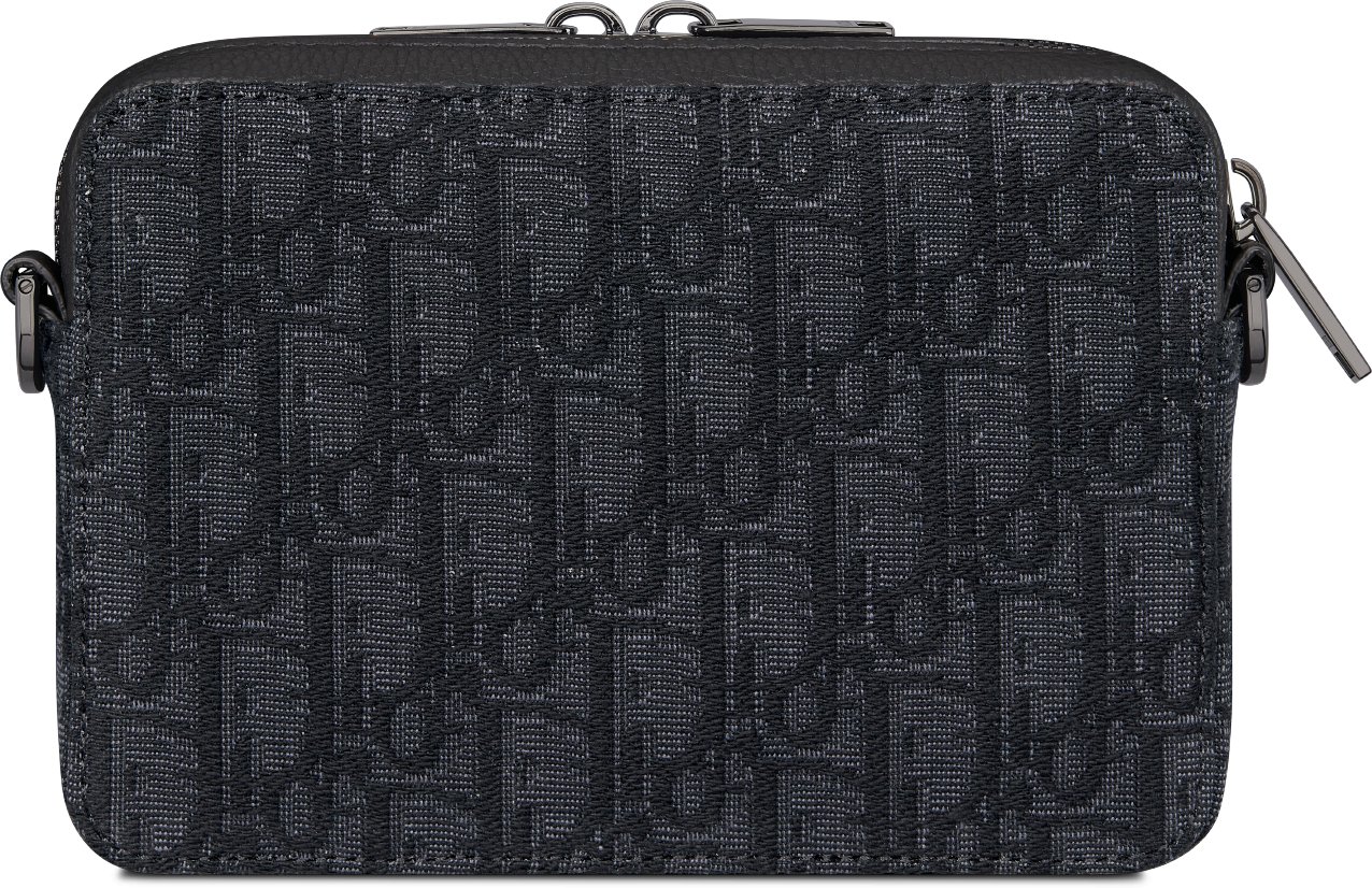 Zipped Pouch with Strap Back view