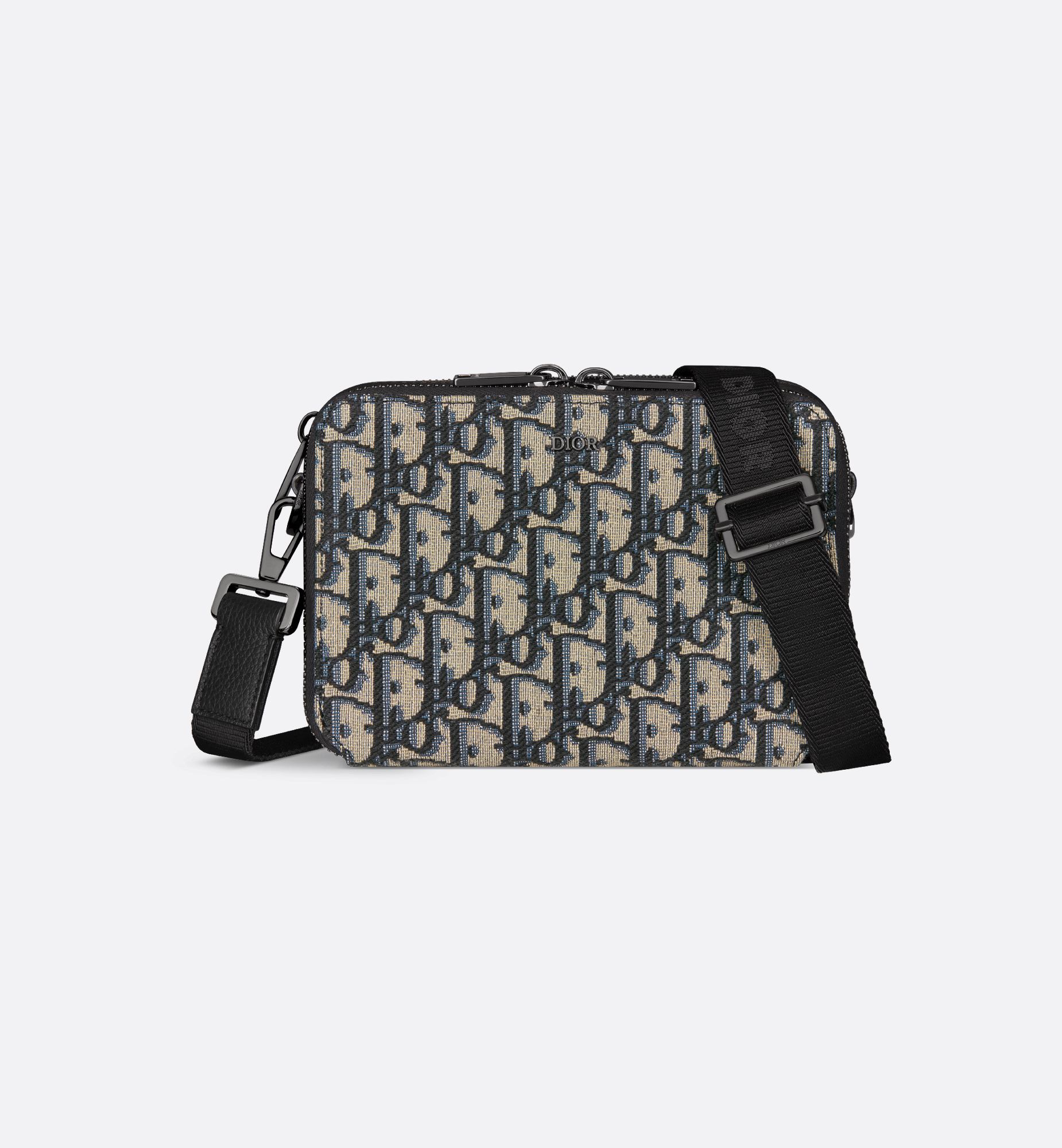 DIOR | ストラップ付き ジップポーチ ディオール オブリーク DIOR | ストラップ付き ジップポーチ ディオール オブリーク