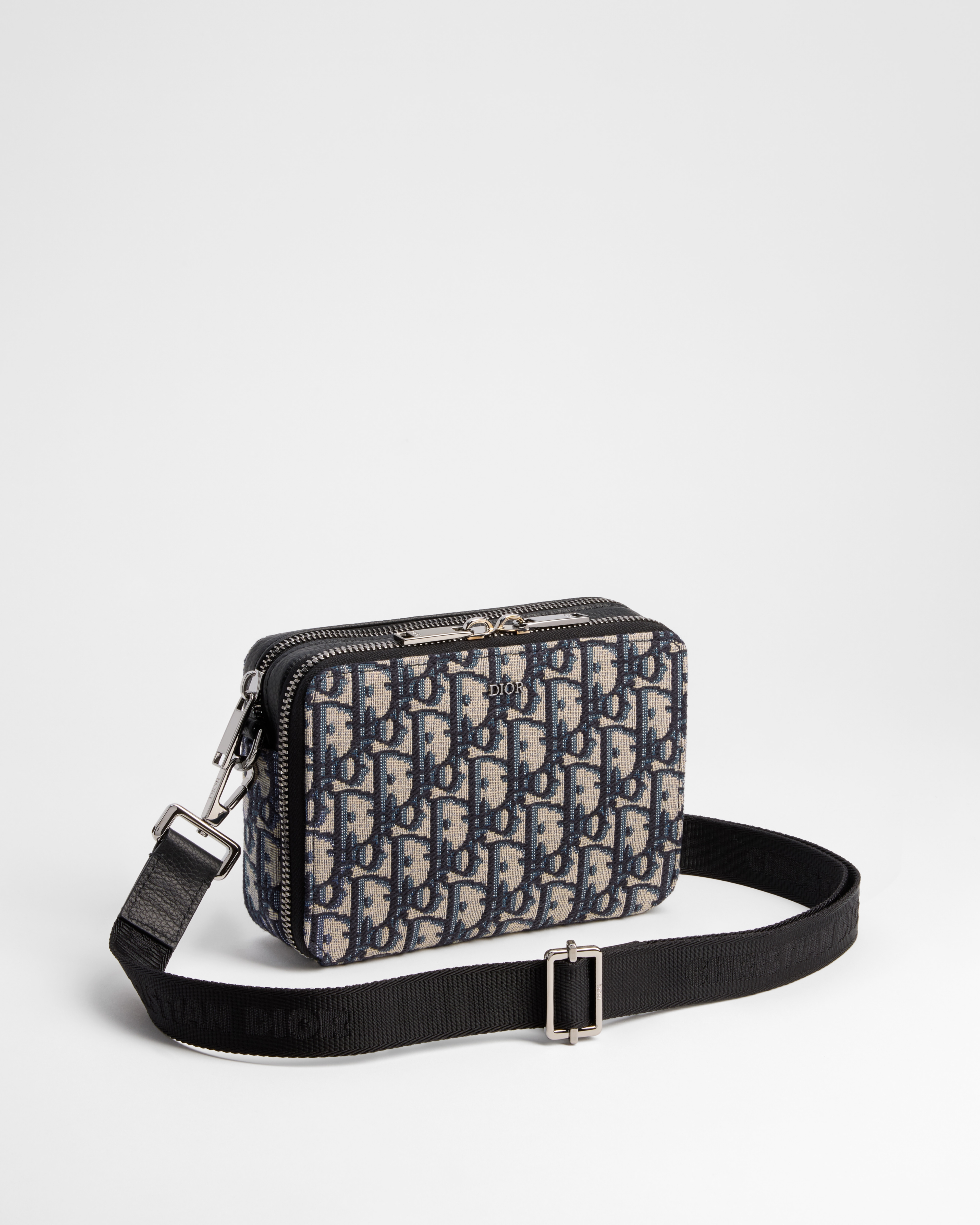 Zipped Pouch with Strap