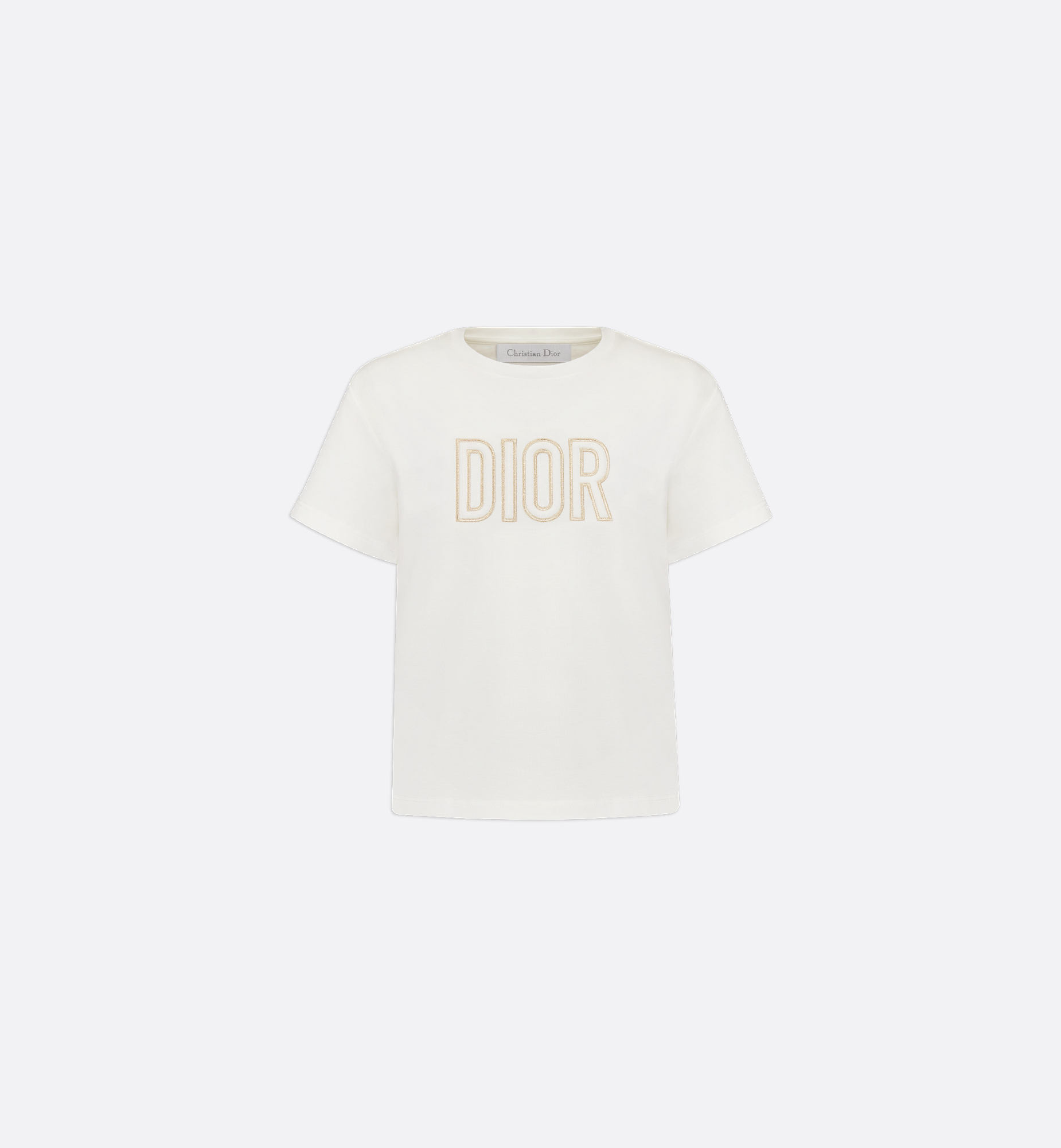 Kids' T-Shirt Ivory Cotton Jersey | DIOR Kids' T-Shirt Ivory Cotton Jersey | DIOR