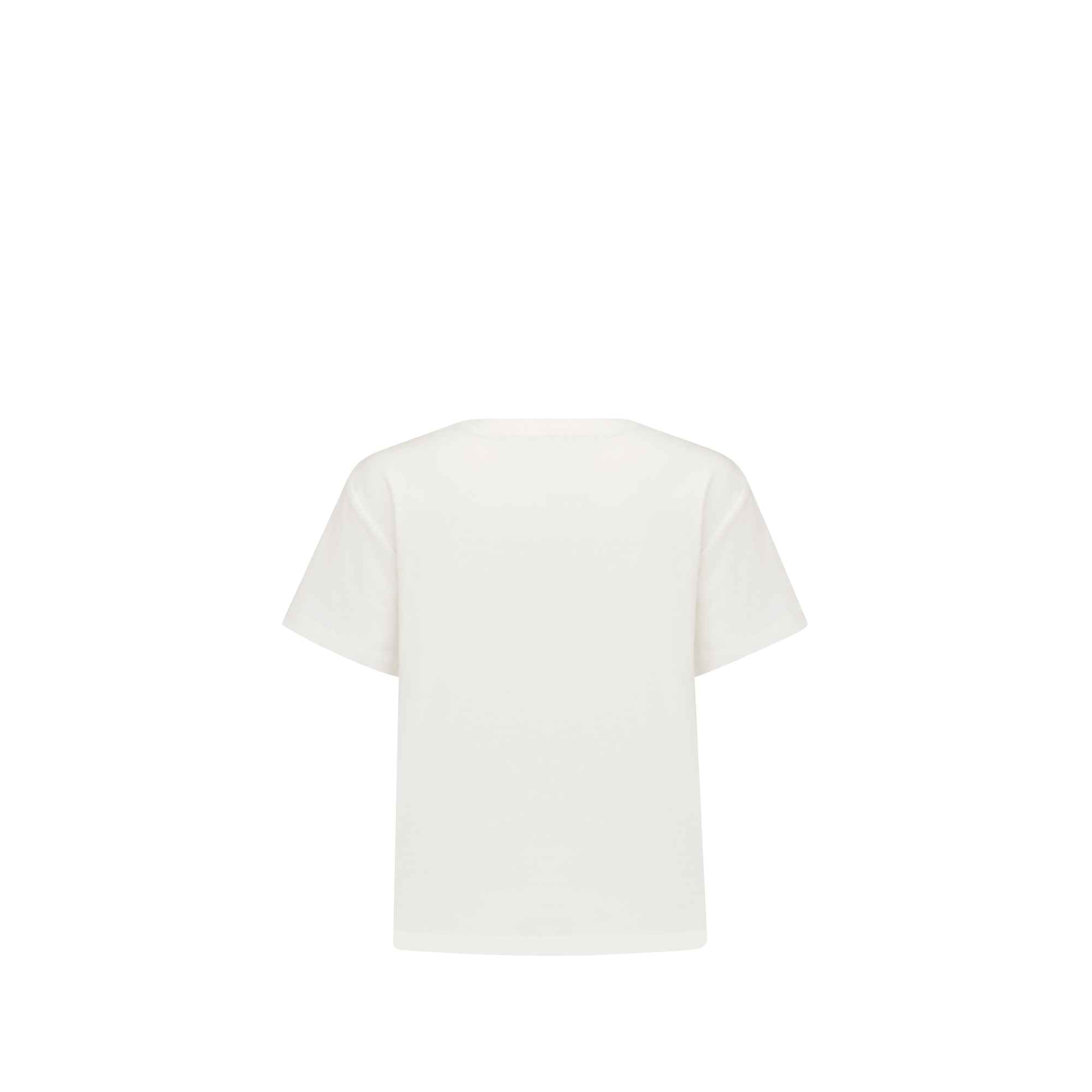 Kids' T-Shirt Ivory Cotton Jersey E08