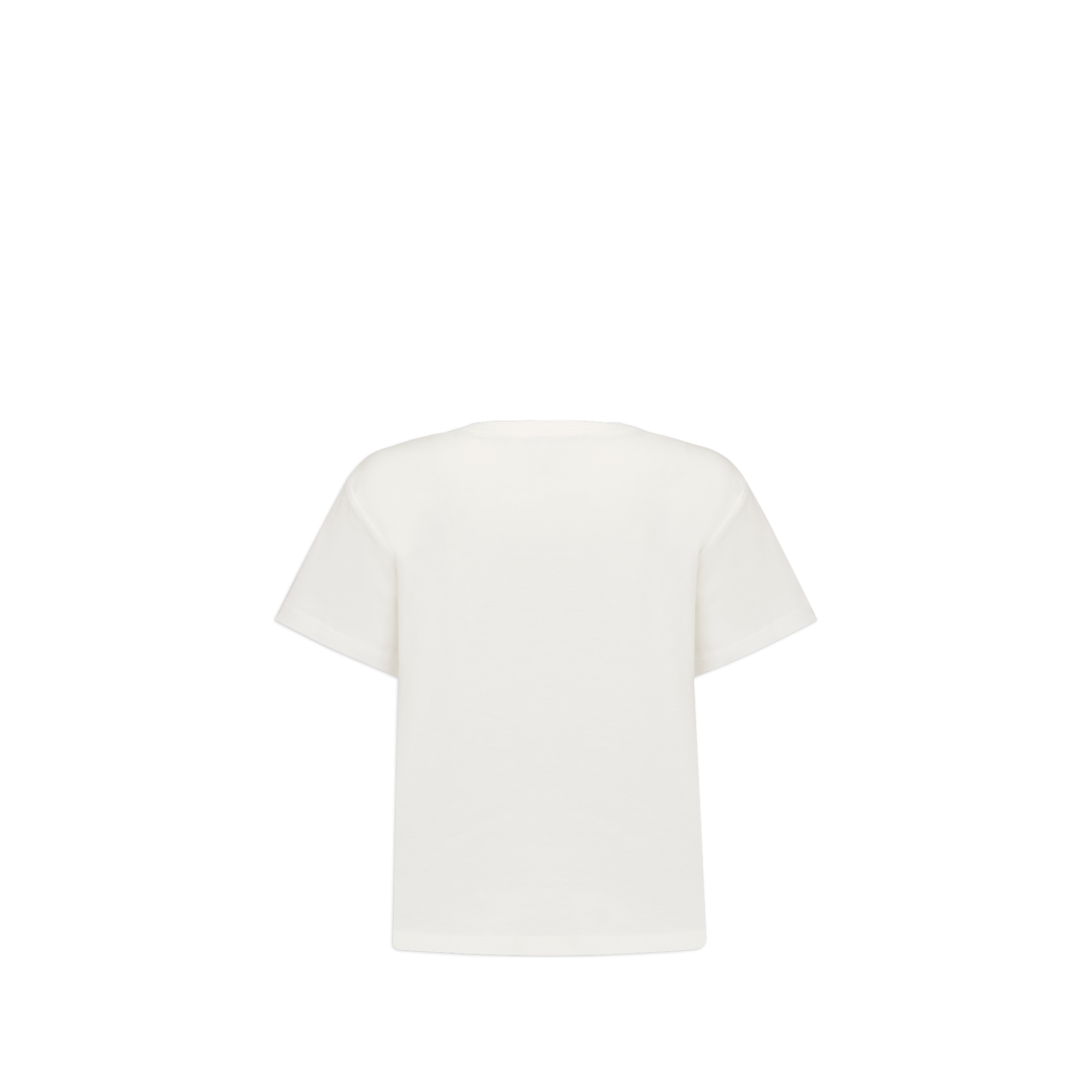 Kids' T-Shirt White Cotton Jersey E08
