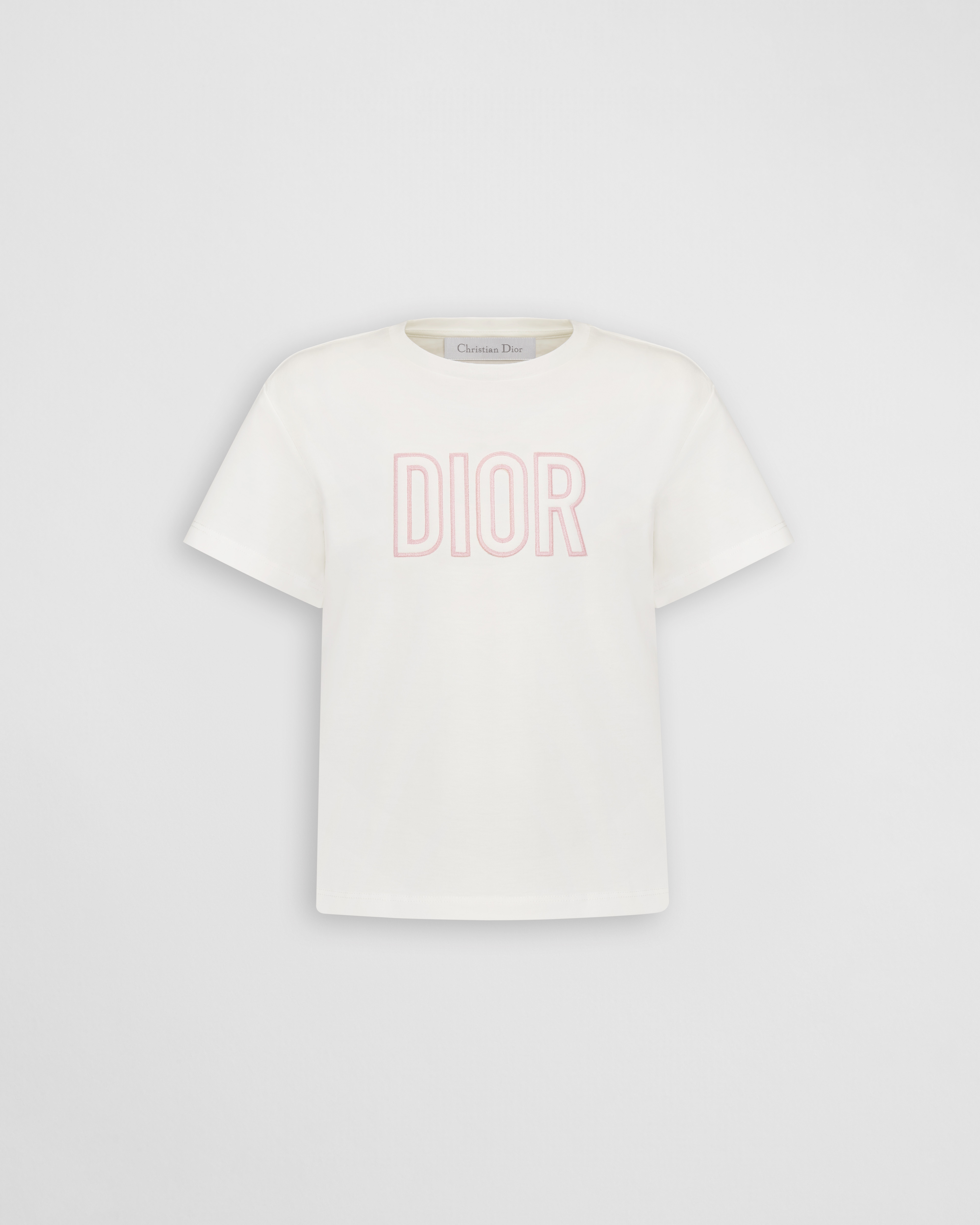 T-Shirt für Kinder Baumwolljersey in Weiß E01