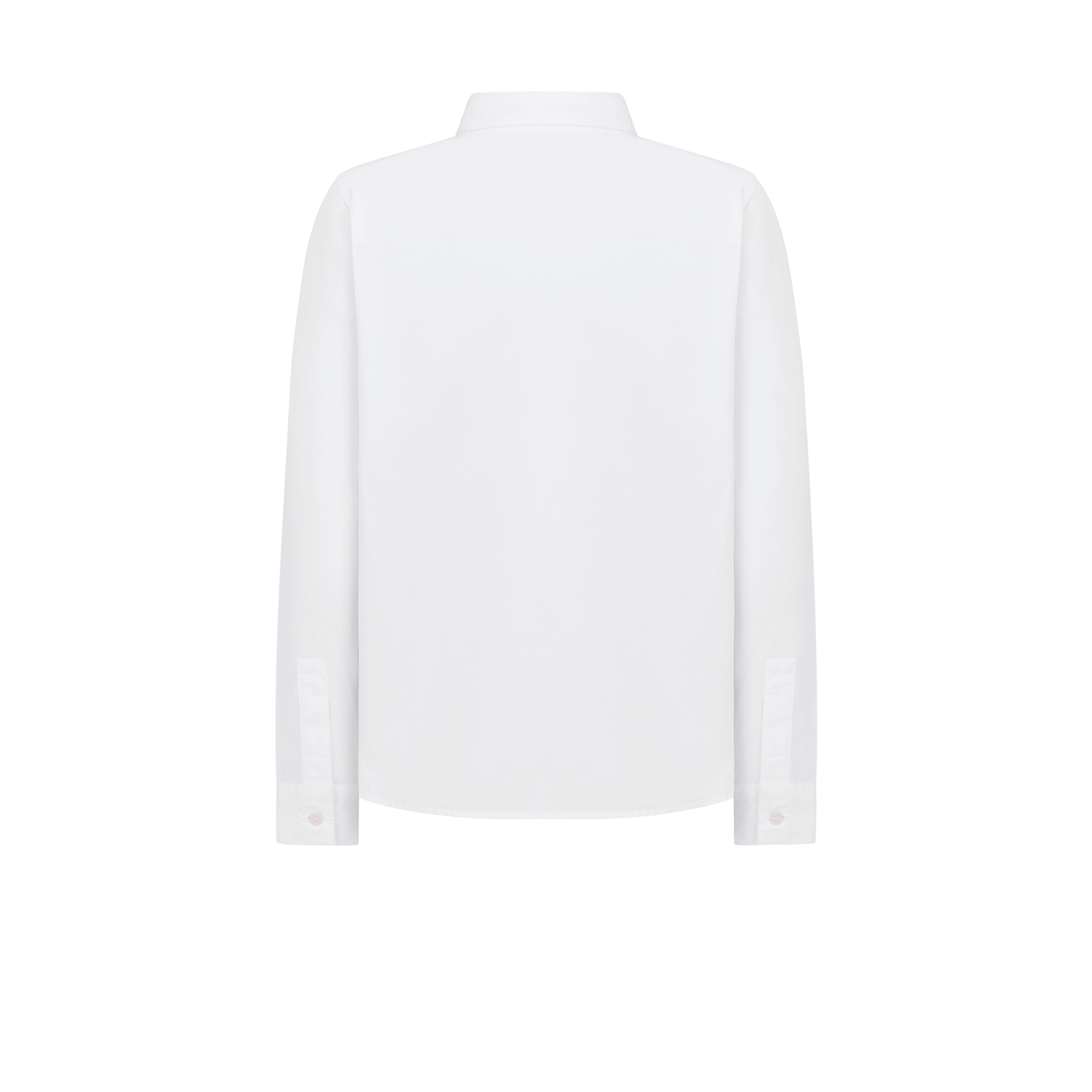 Kids' Shirt White Cotton Poplin E08