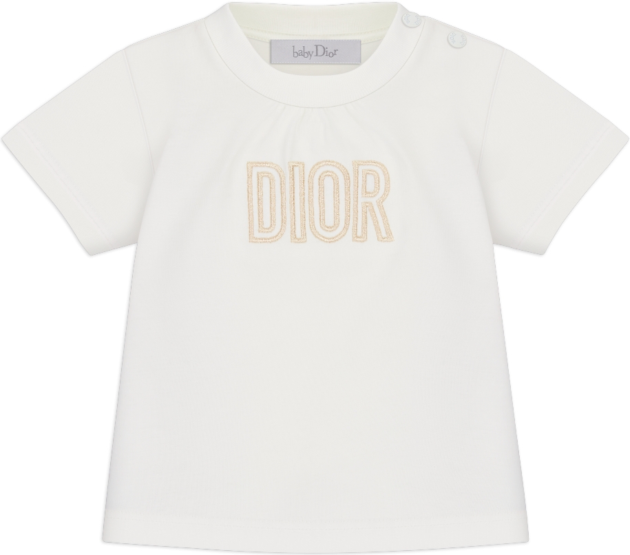 DIOR | ベビー Tシャツ コットンジャージー