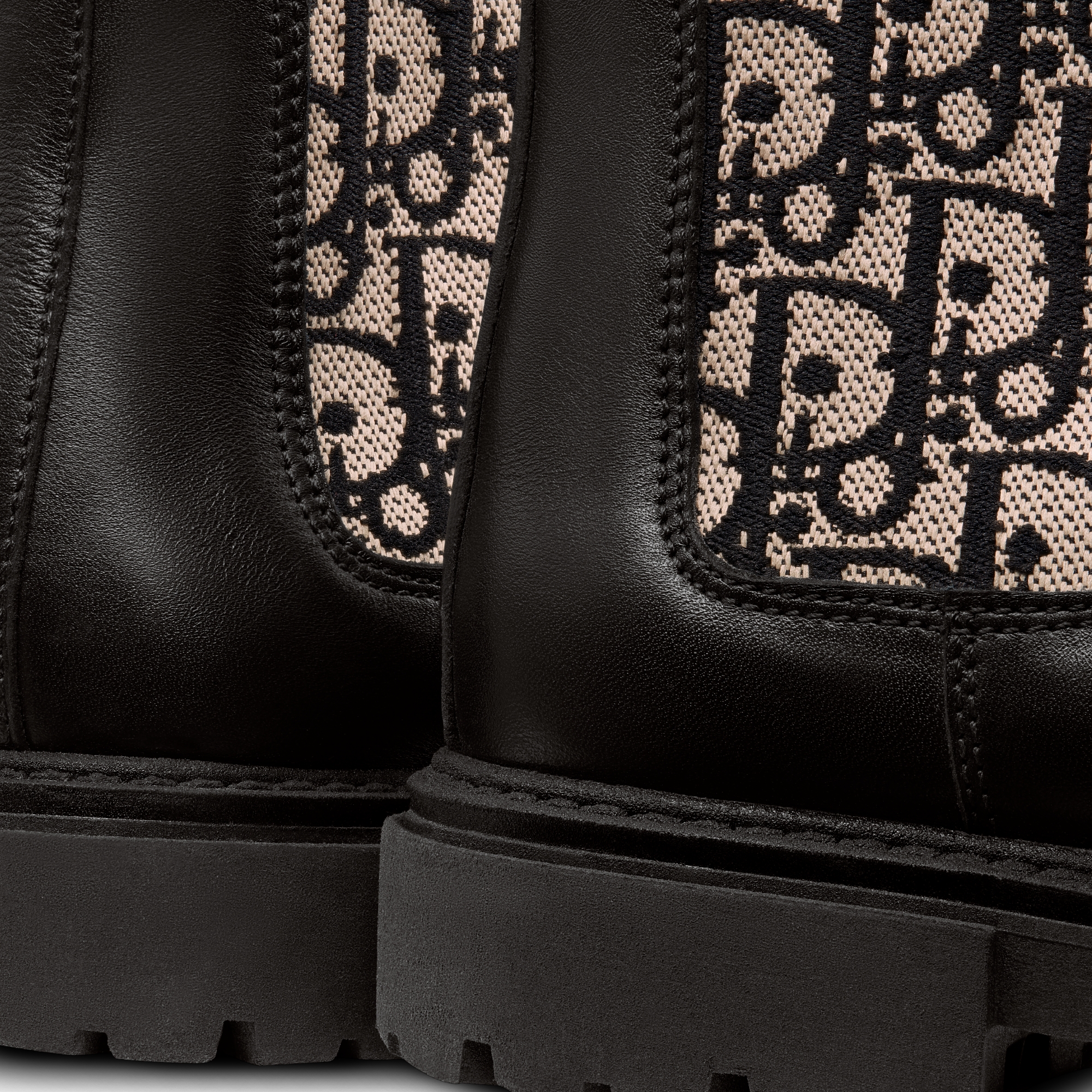 Kids' Chelsea Boot Black Polished Calfskin E09