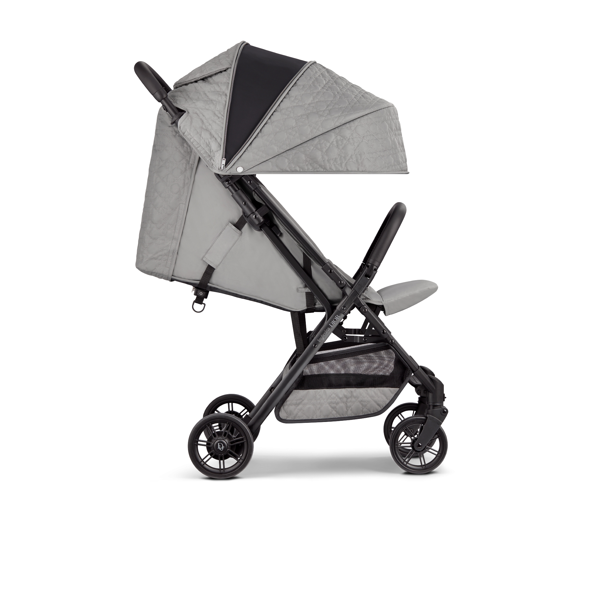Poussette  Toile déperlante Cannage gris E07