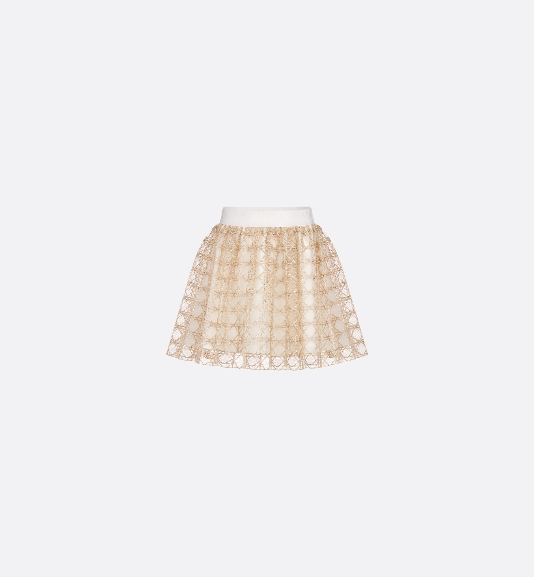 DIOR | キッズ Aライン スカート カナージュ キルティング DIOR | キッズ Aライン スカート カナージュ キルティング
