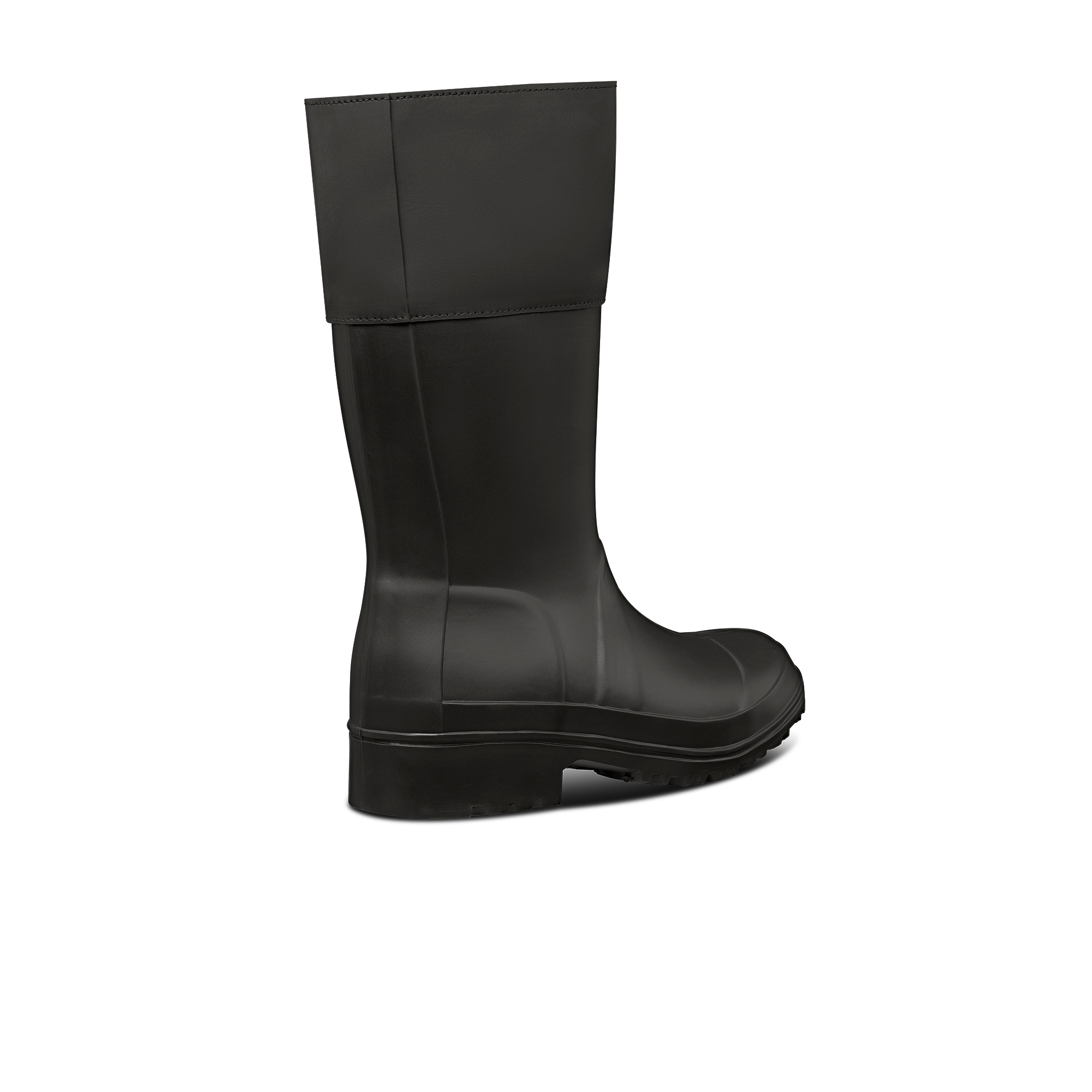 Bota Dior Kids Goma y piel de becerro negras E05