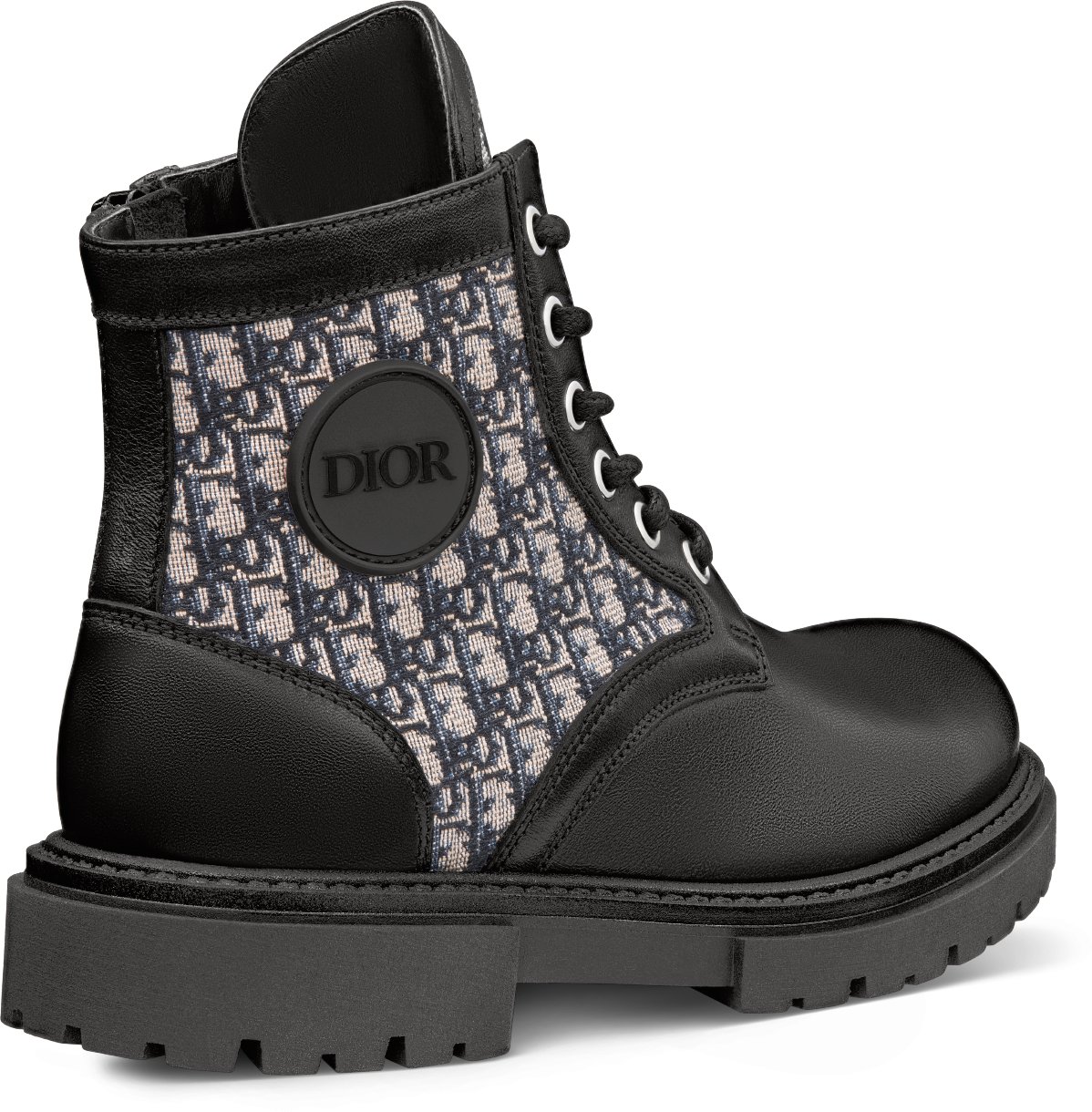 Kids' Dior Explorer Ankle Boot Three quarter back view
