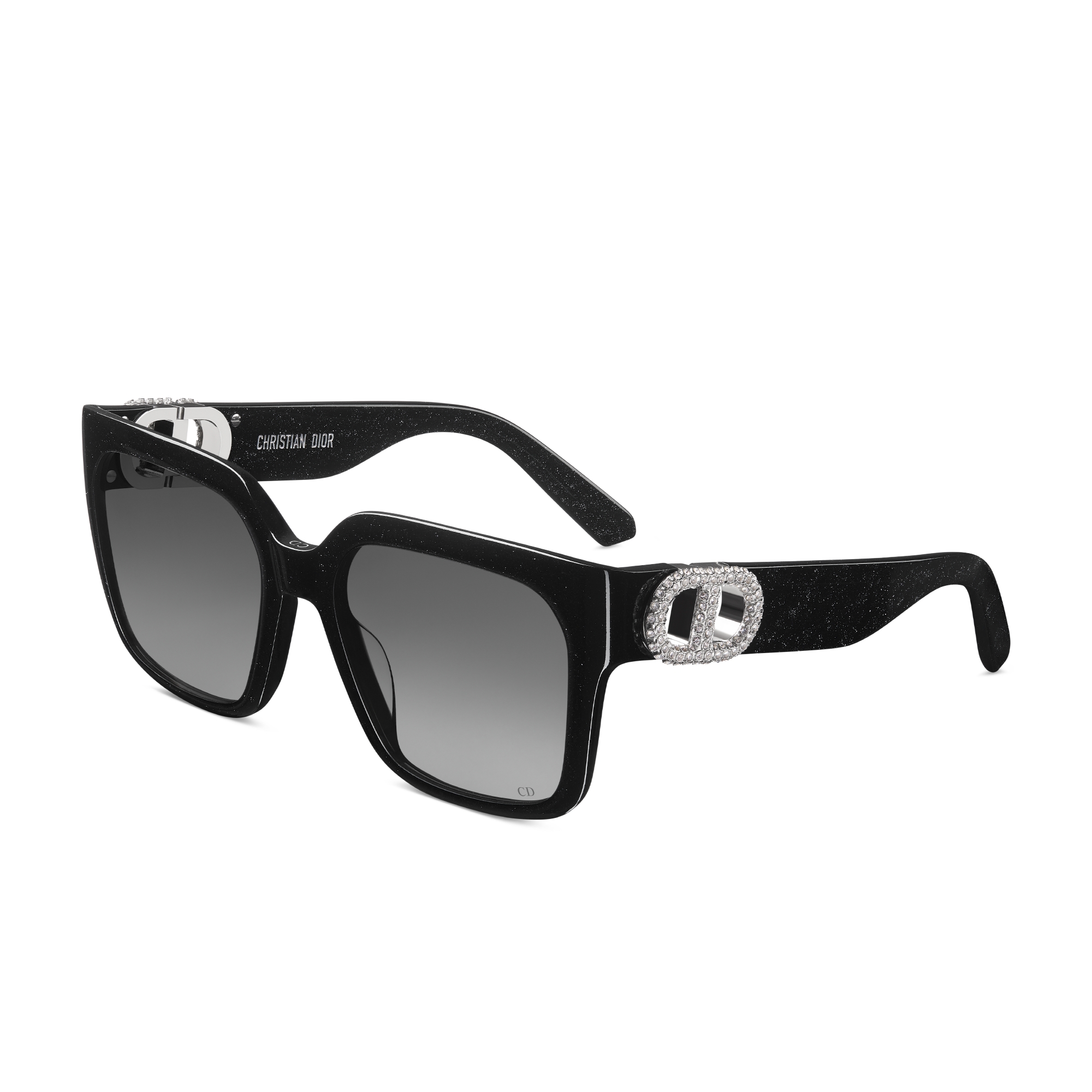 Christian Dior sunglasses ラインストーン ブラック christian dior sunglasses women Rare Oversized Black With