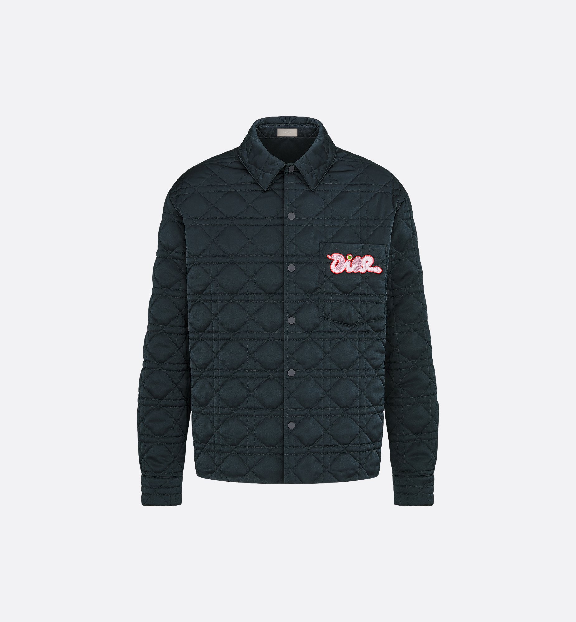 DIOR | DIOR AND KAWS オーバーシャツ テクニカル サテン DIOR | DIOR AND KAWS オーバーシャツ テクニカル サテン