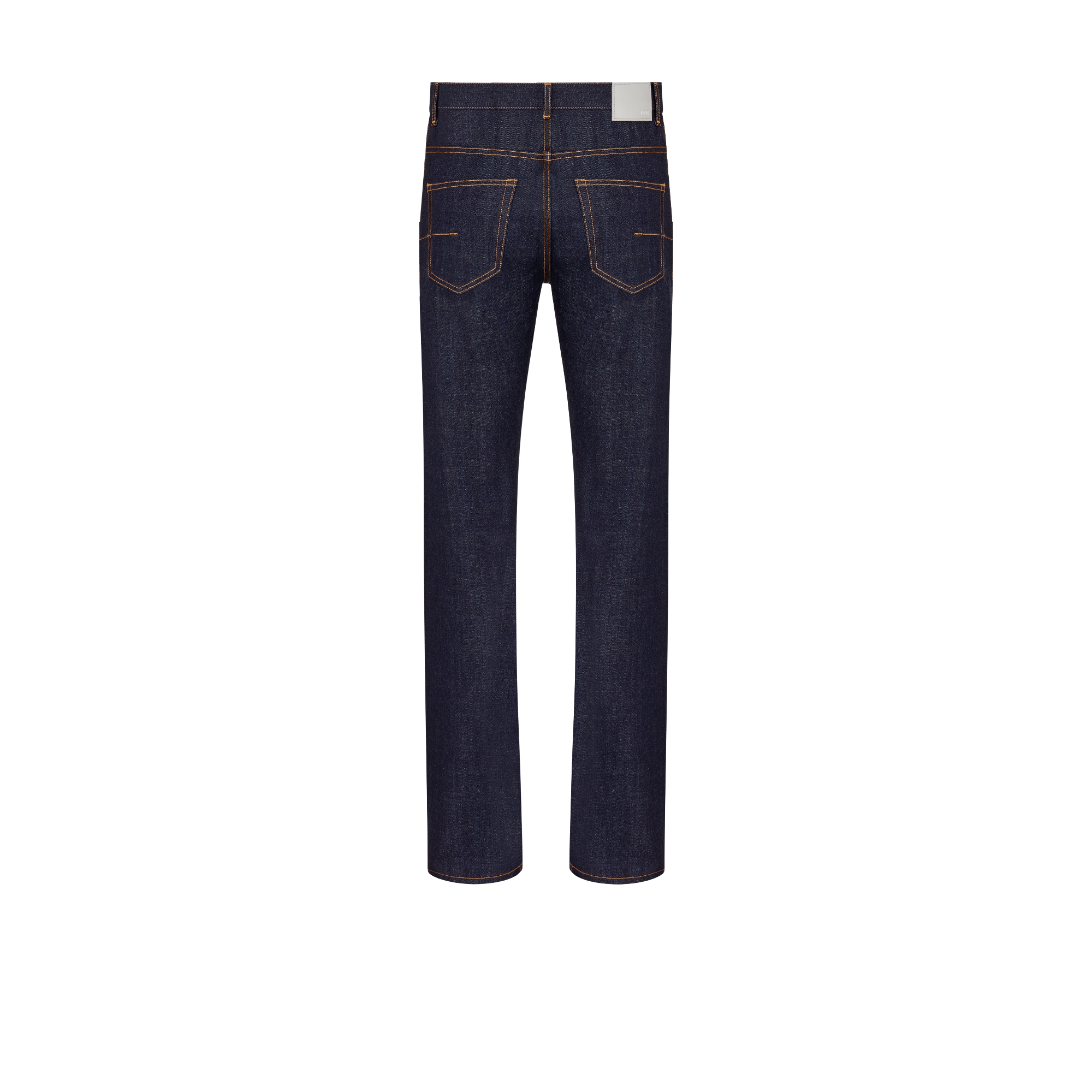 Dior Icons Long Regular Jeans Blue Cotton Denim | DIOR
