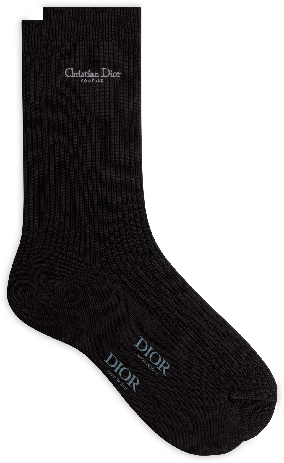 Christian Dior Couture Socks White Cotton DIOR