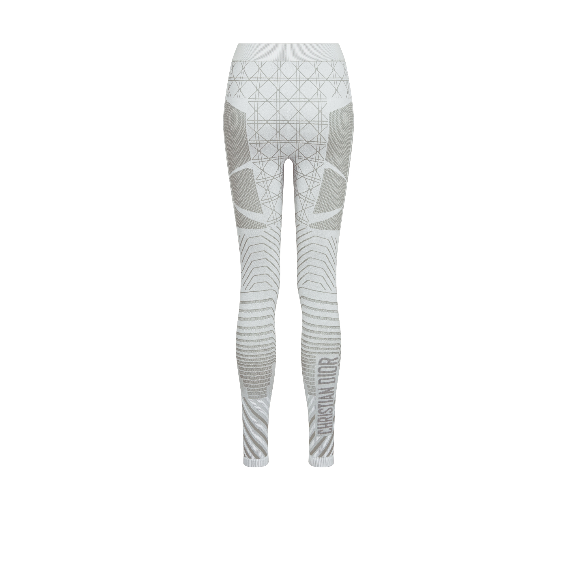 DiorAlps Leggings White Cannage Technical Knit E08