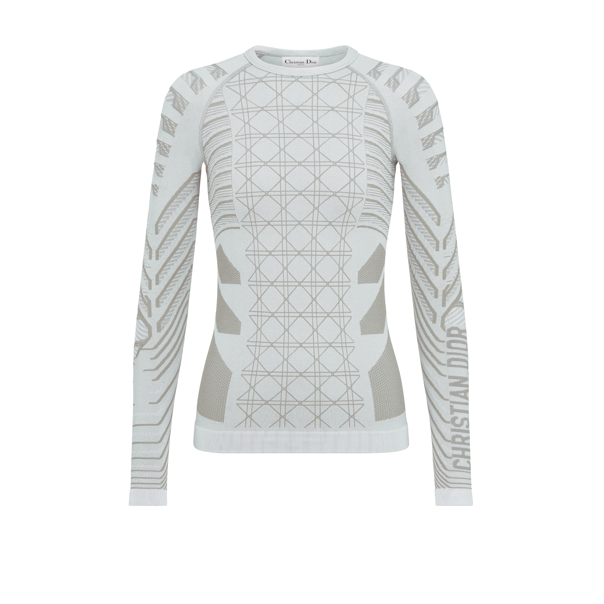 DiorAlps Top White Cannage Technical Knit E01