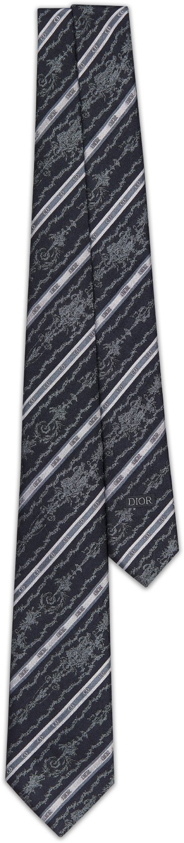 DIOR | DIOR AND HYLTON NEL ネクタイ シルク