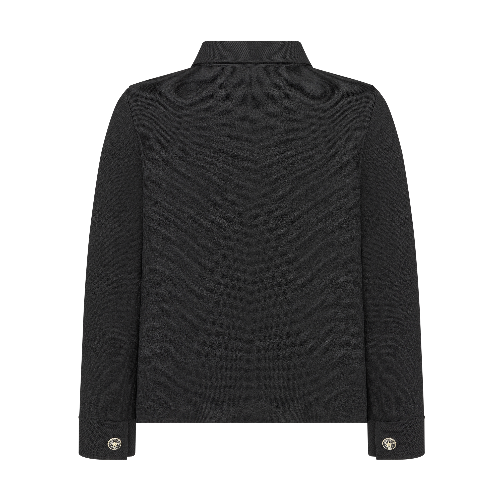 Cropped Jacket Black Technical Mesh E08