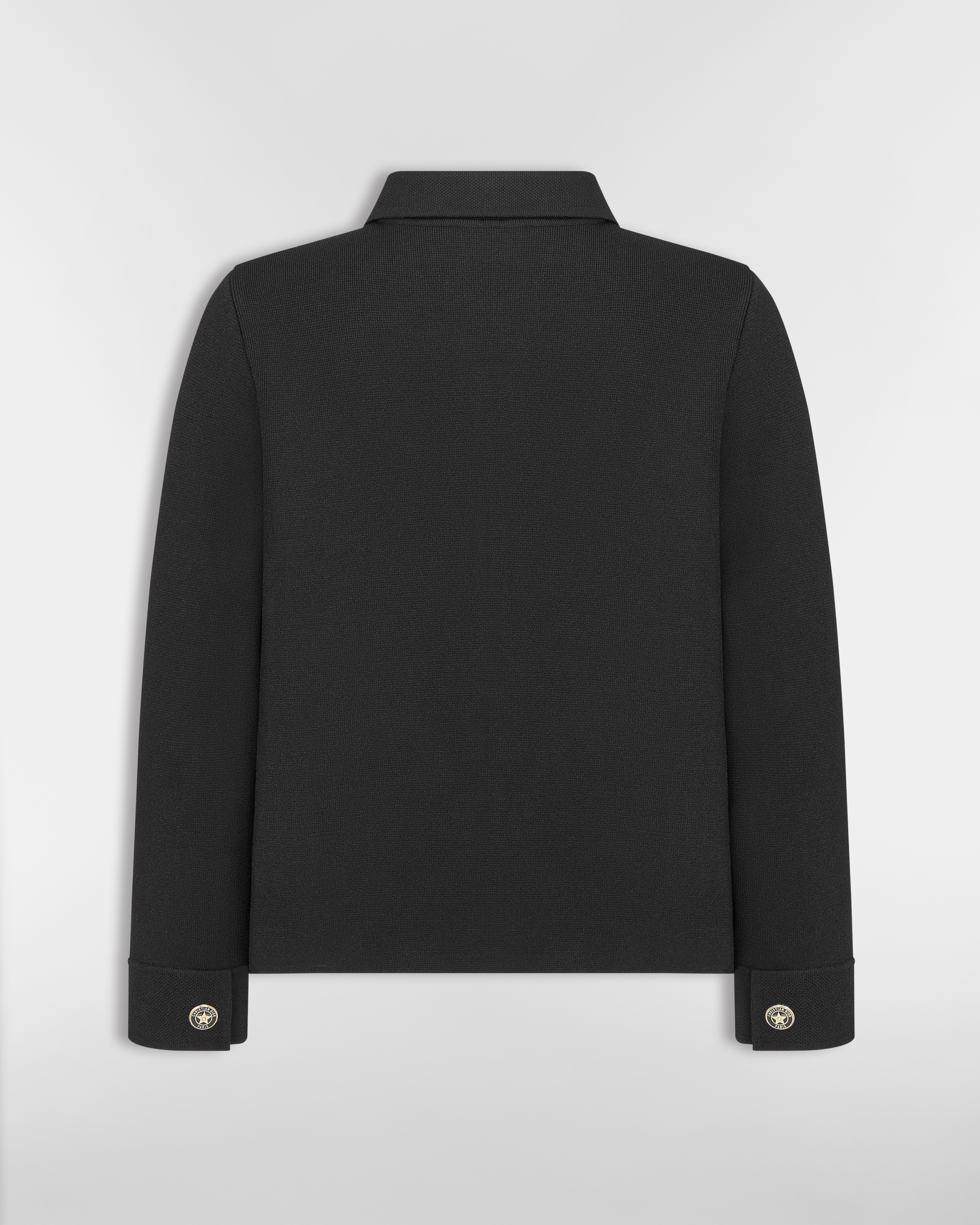 Cropped Jacket Black Technical Mesh E08